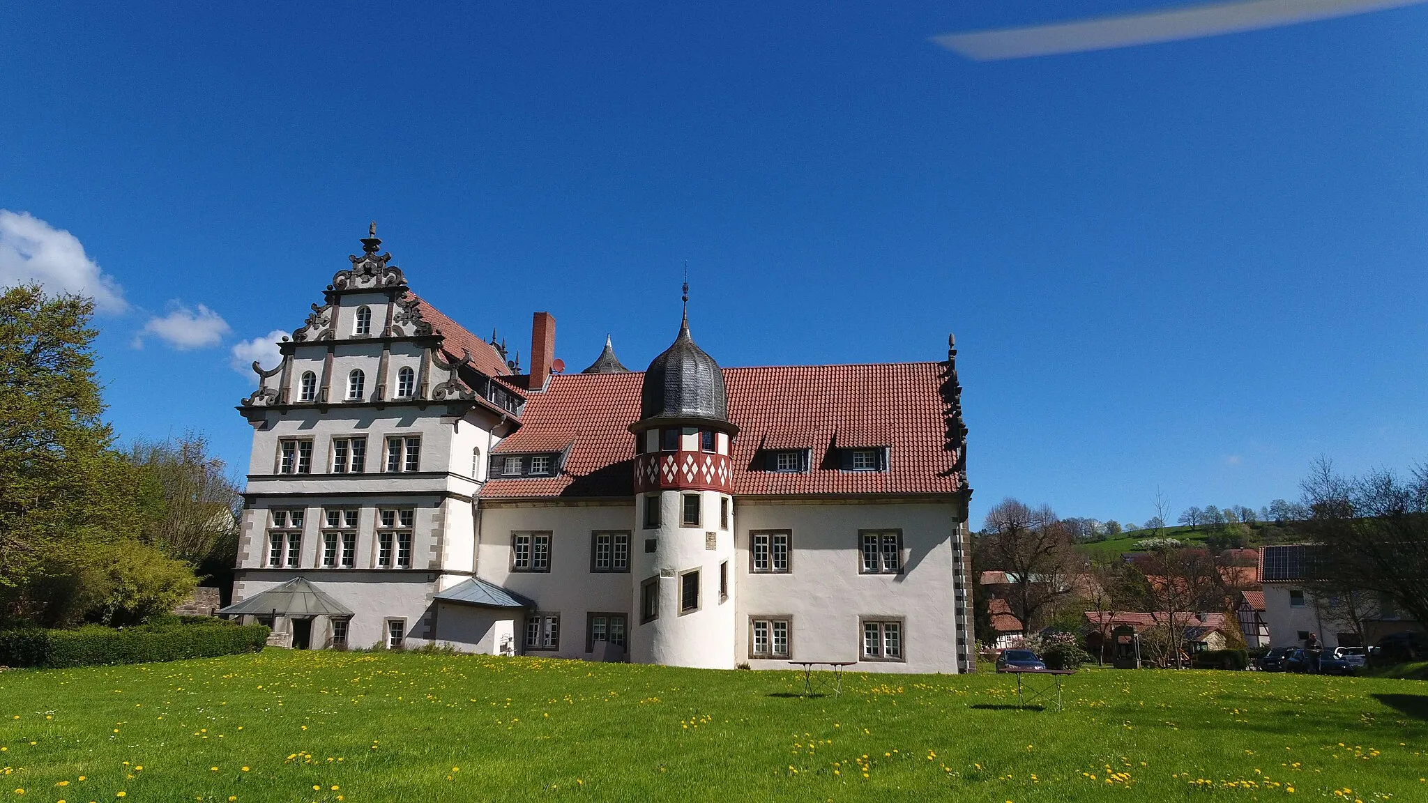 Photo showing: castle Buchenau from west