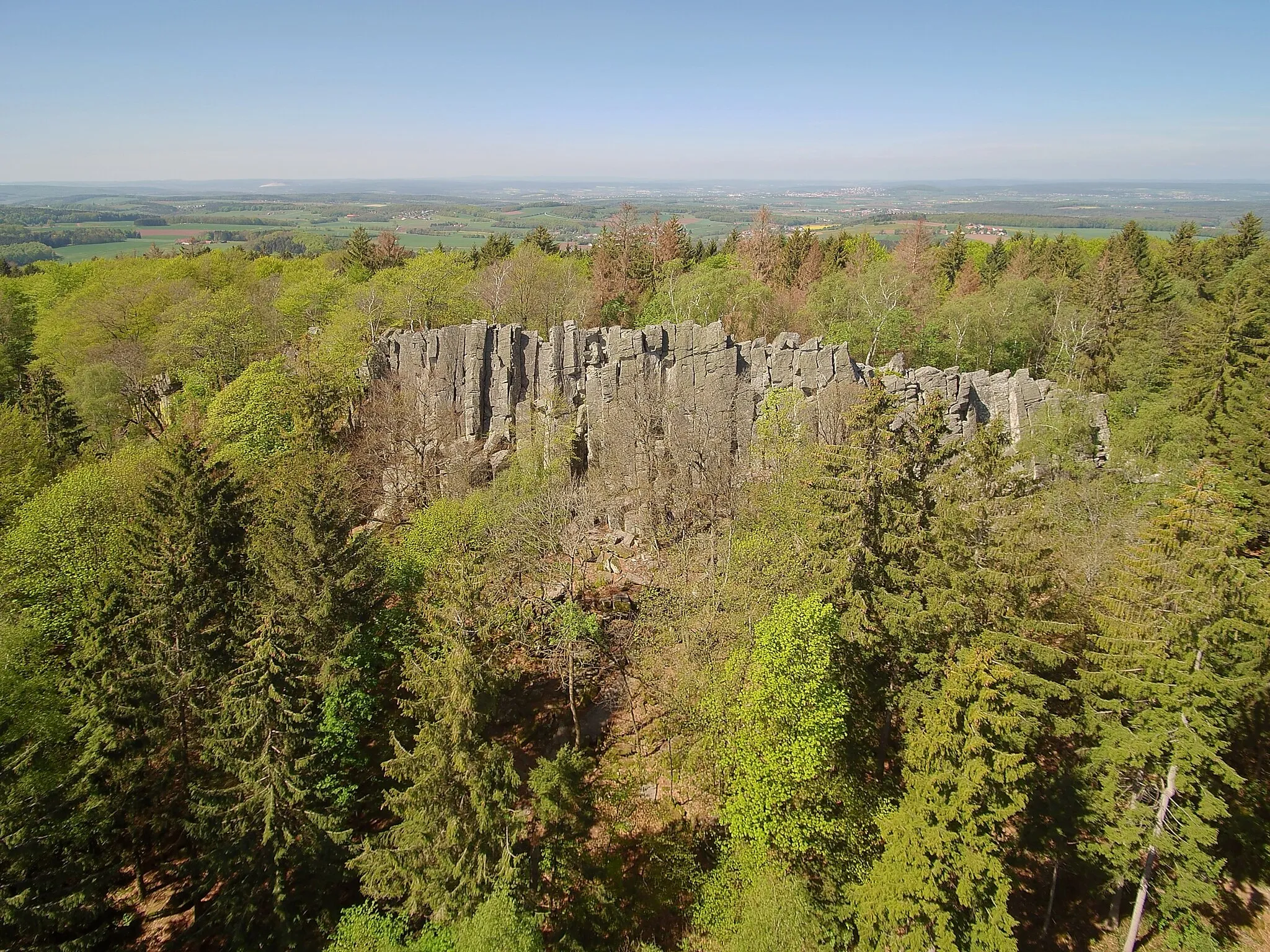 Photo showing: Steinwand