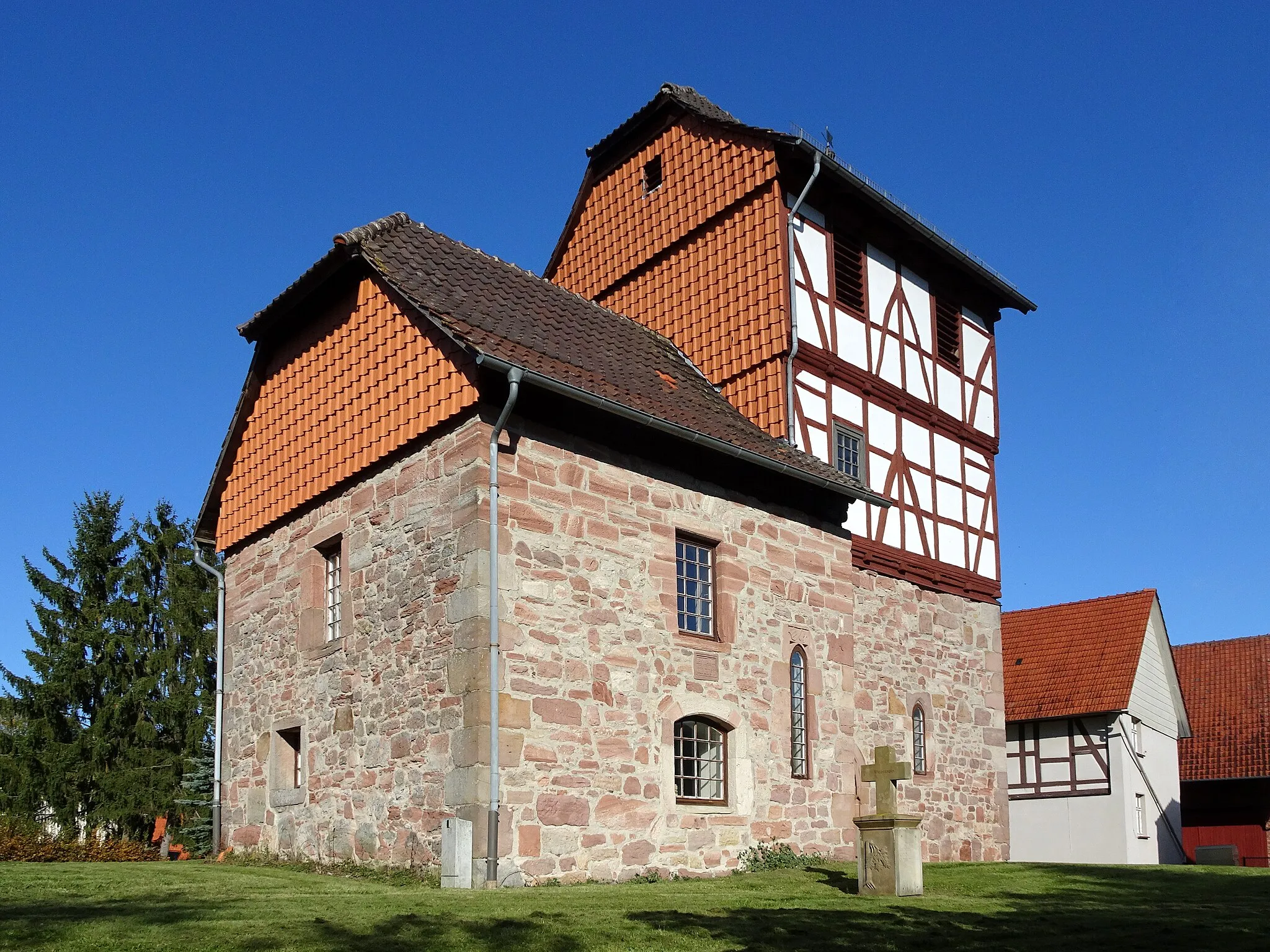 Photo showing: This is a picture of the Hessian Kulturdenkmal (cultural monument) with the ID