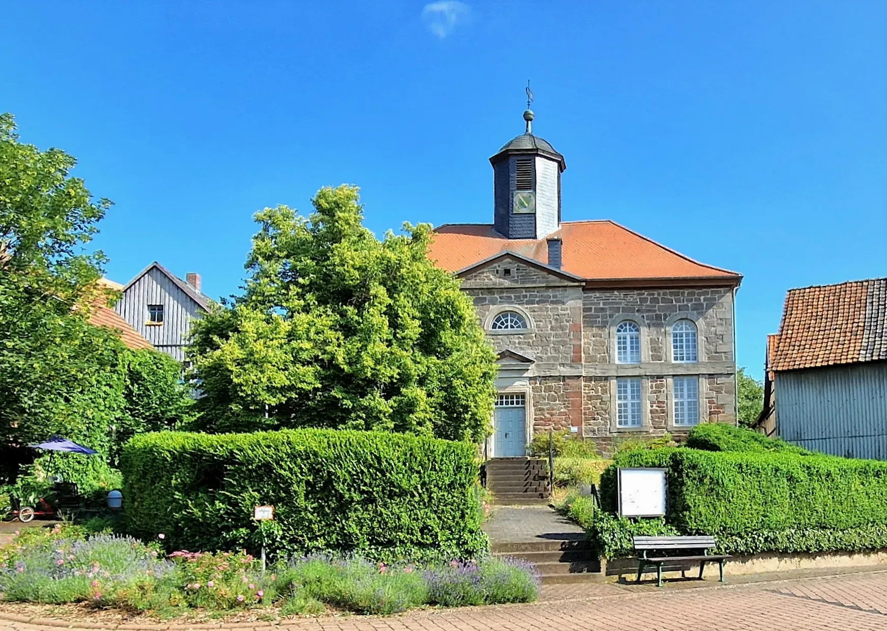 Photo showing: Parish church Martinstraße Orferode, Bad Soooden-Allendorf in the Werra-Meißner district, Hesse