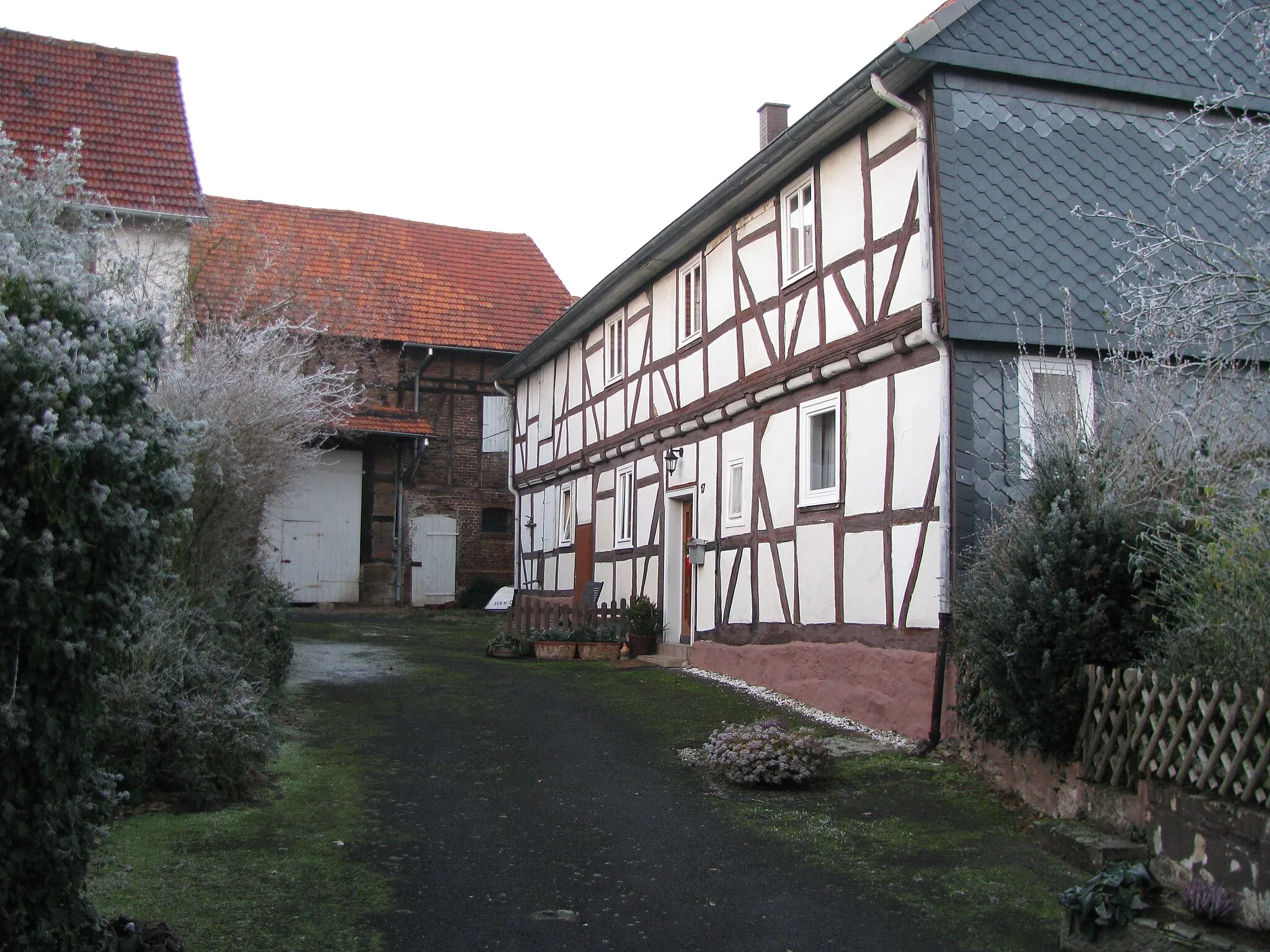 Photo showing: das Haus Dorfstraße 17 in Fuldabrück-Dennhausen