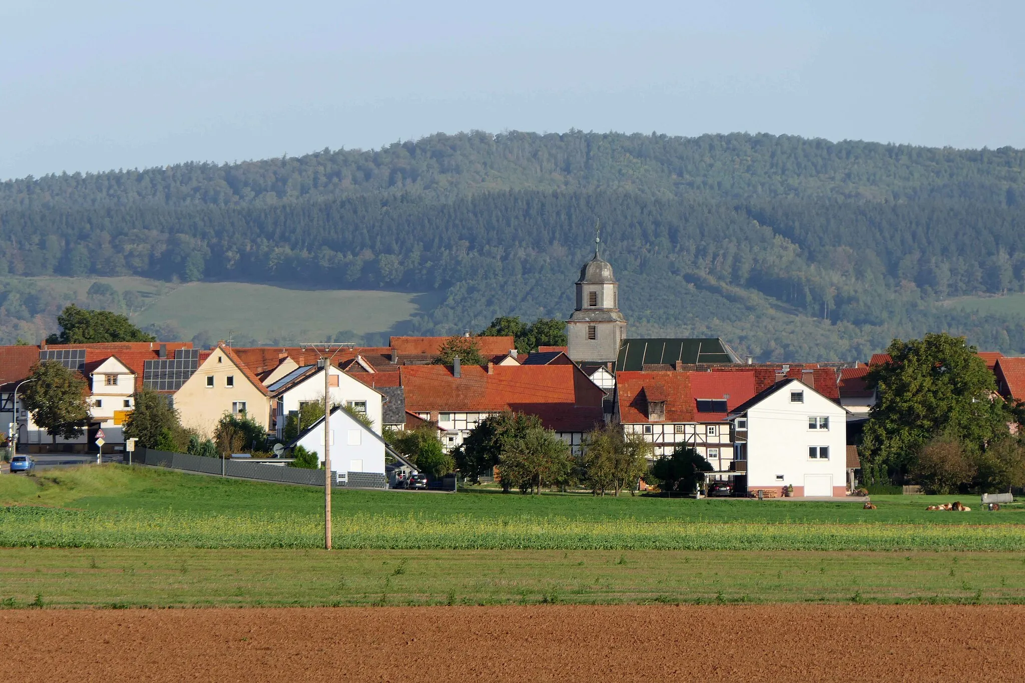 Photo showing: Baumbach (Alheim) von Süden