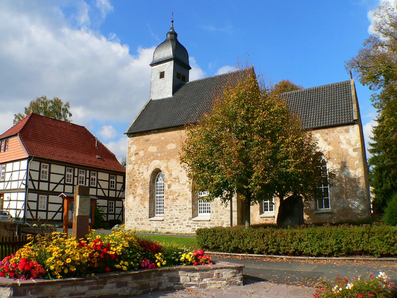 Photo showing: Wehrkirche in Gimte