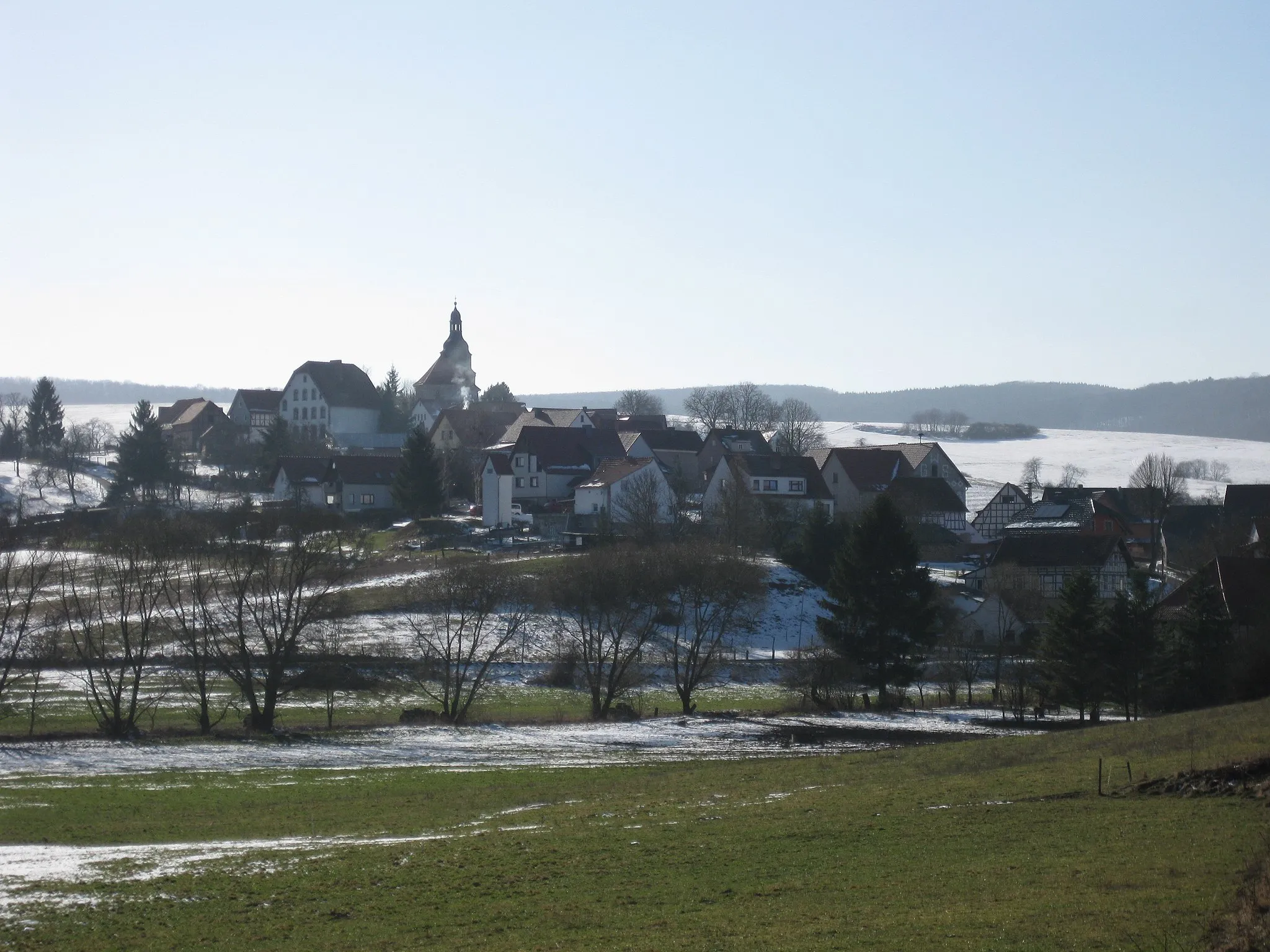 Photo showing: Wiesenfeld im Eichsfeld