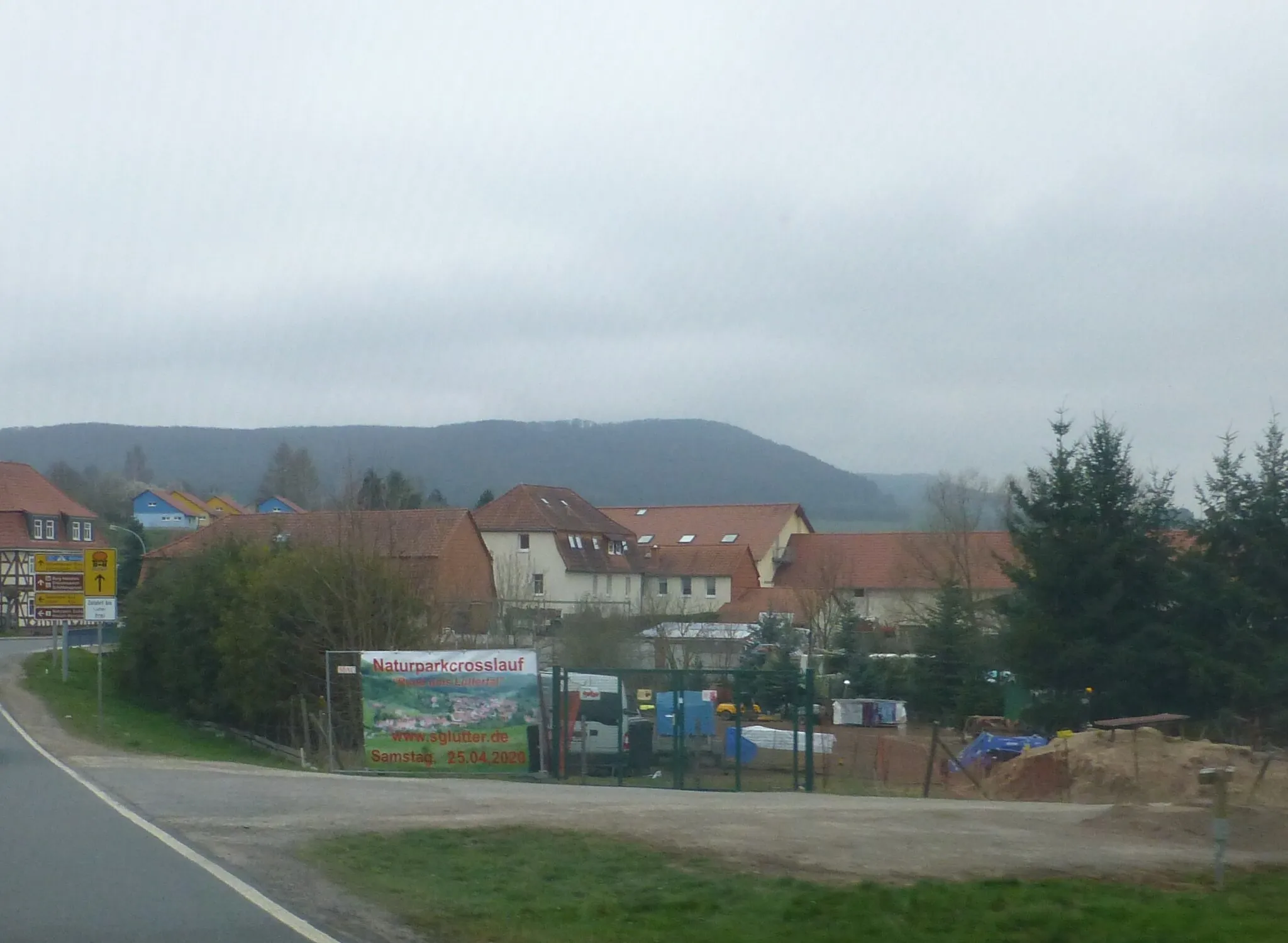 Photo showing: Ortseingang in Uder aus Richtung Heiligenstadt