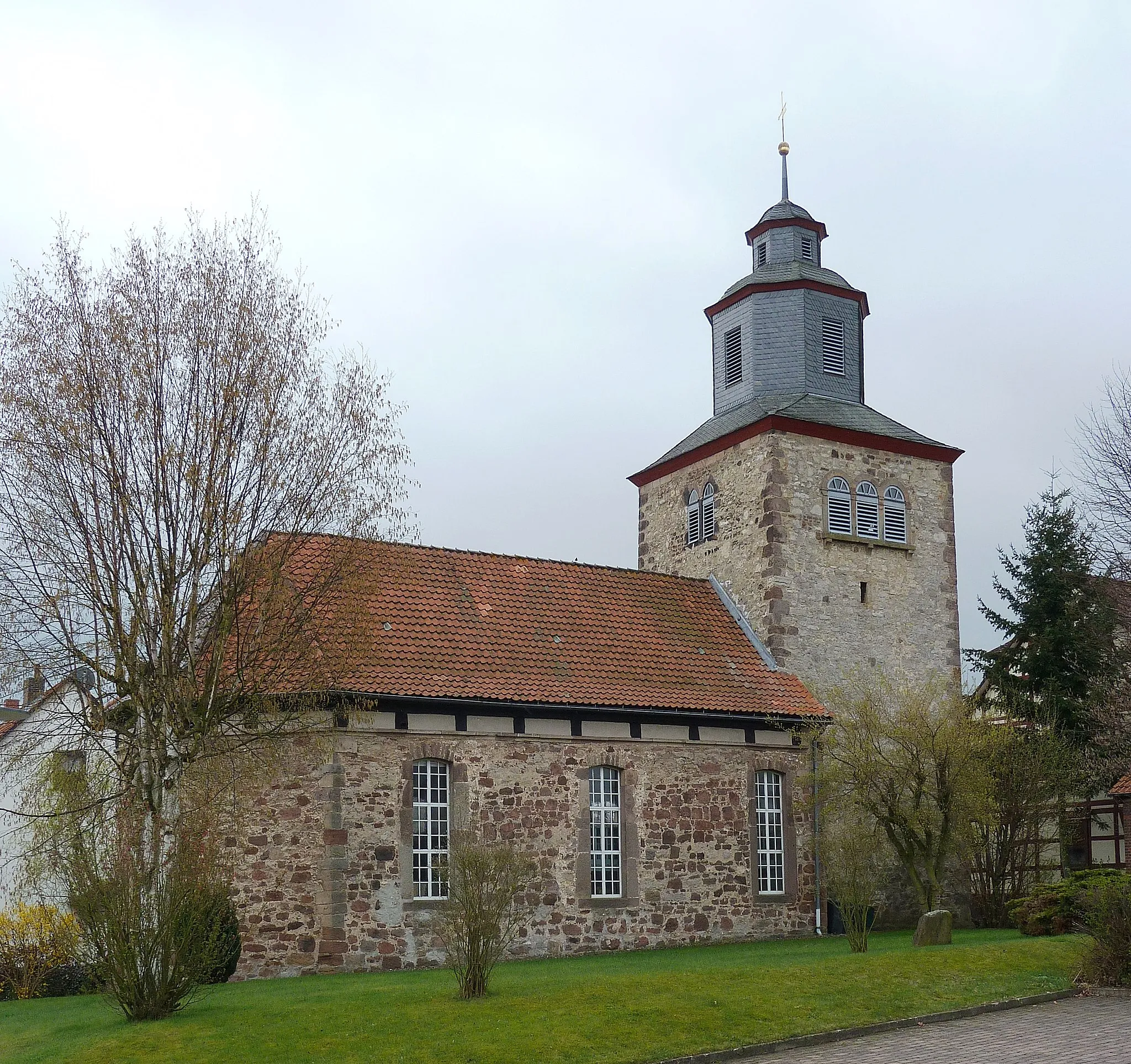 Photo showing: Evangelische Kirche in Hebenshausen, Gemeinde Neu-Eichenberg, Nordhessen