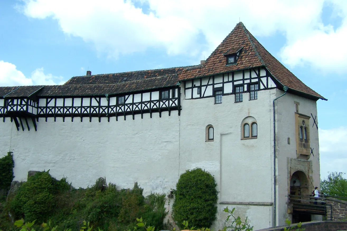 Photo showing: The Gatehouse of Wartburg castle.