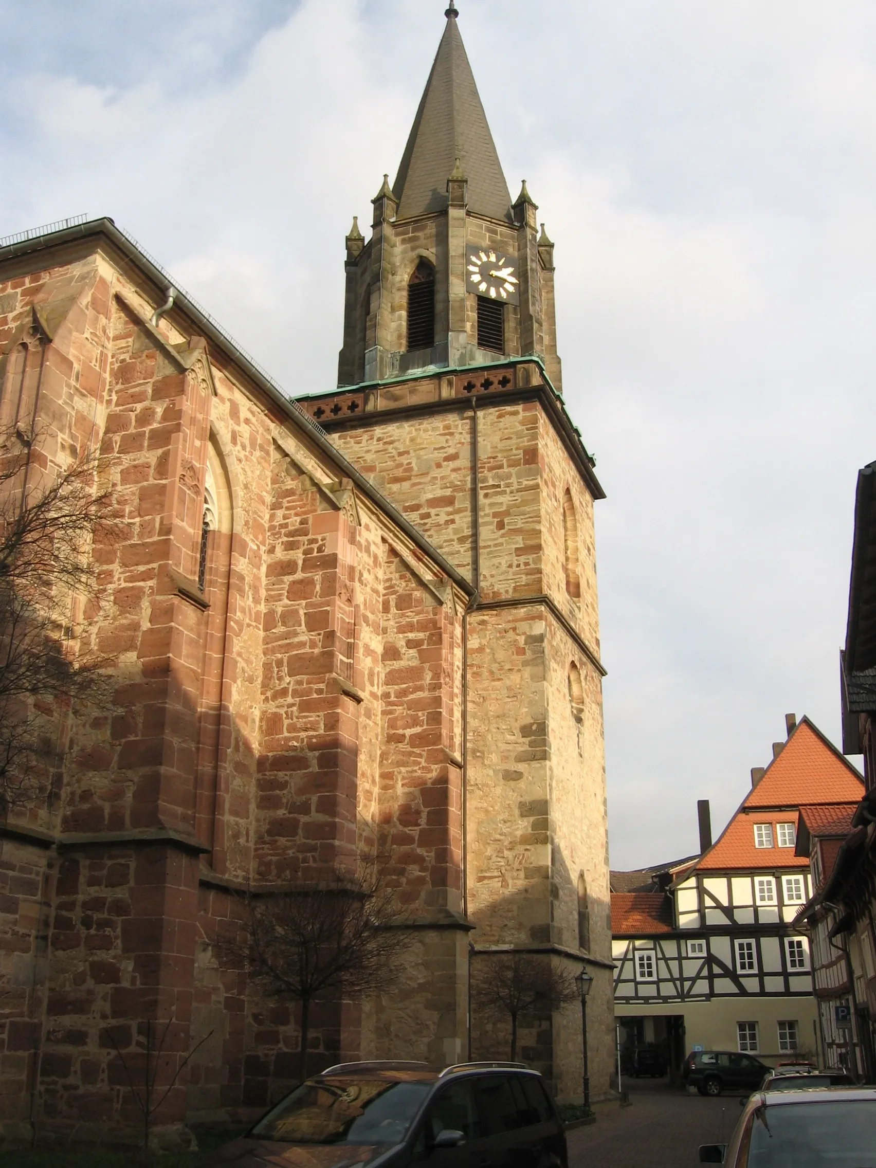 Photo showing: Stiftskirche "St. Elisabeth und Marien" in Rotenburg an der Fulda