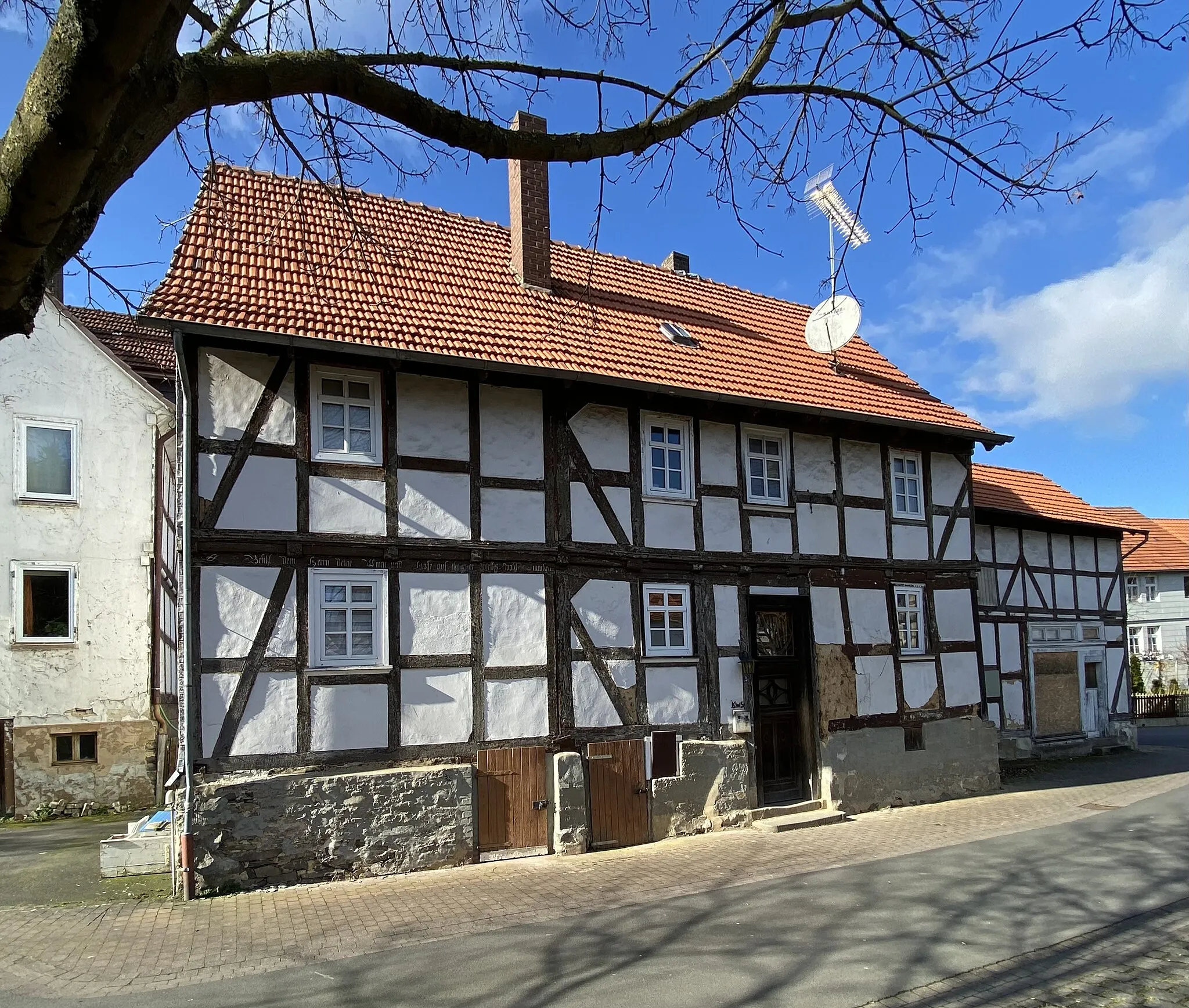 Photo showing: Fachwerkhaus, Gebäudegruppe