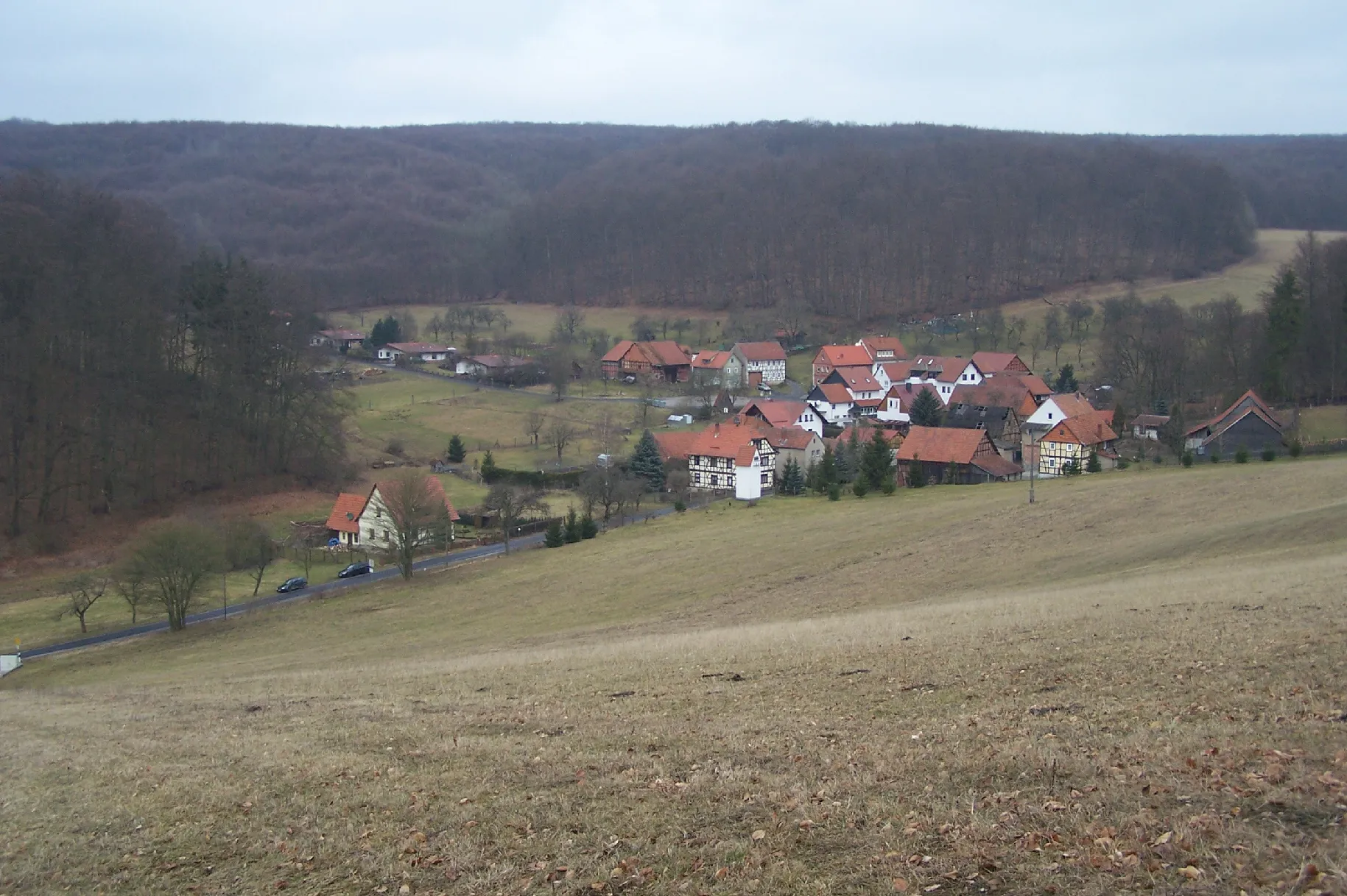 Photo showing: Wolfmannsgehau village.