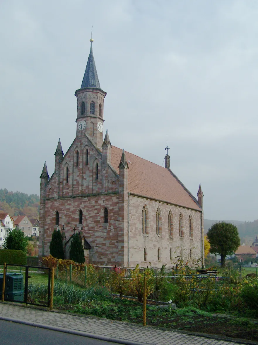Photo showing: The church St. Marien in Frauensee.