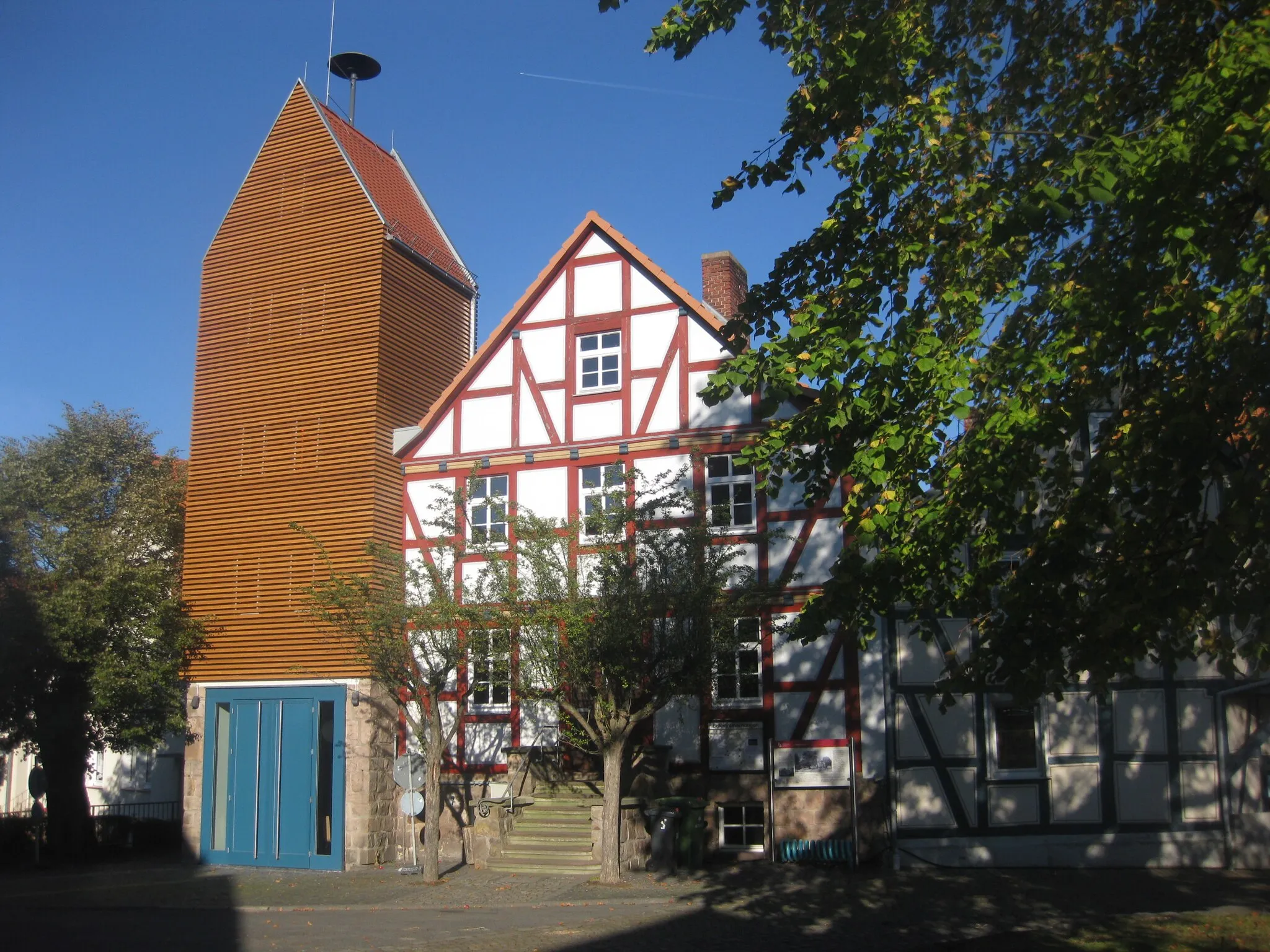 Photo showing: Former town hall of Vollmarshausen