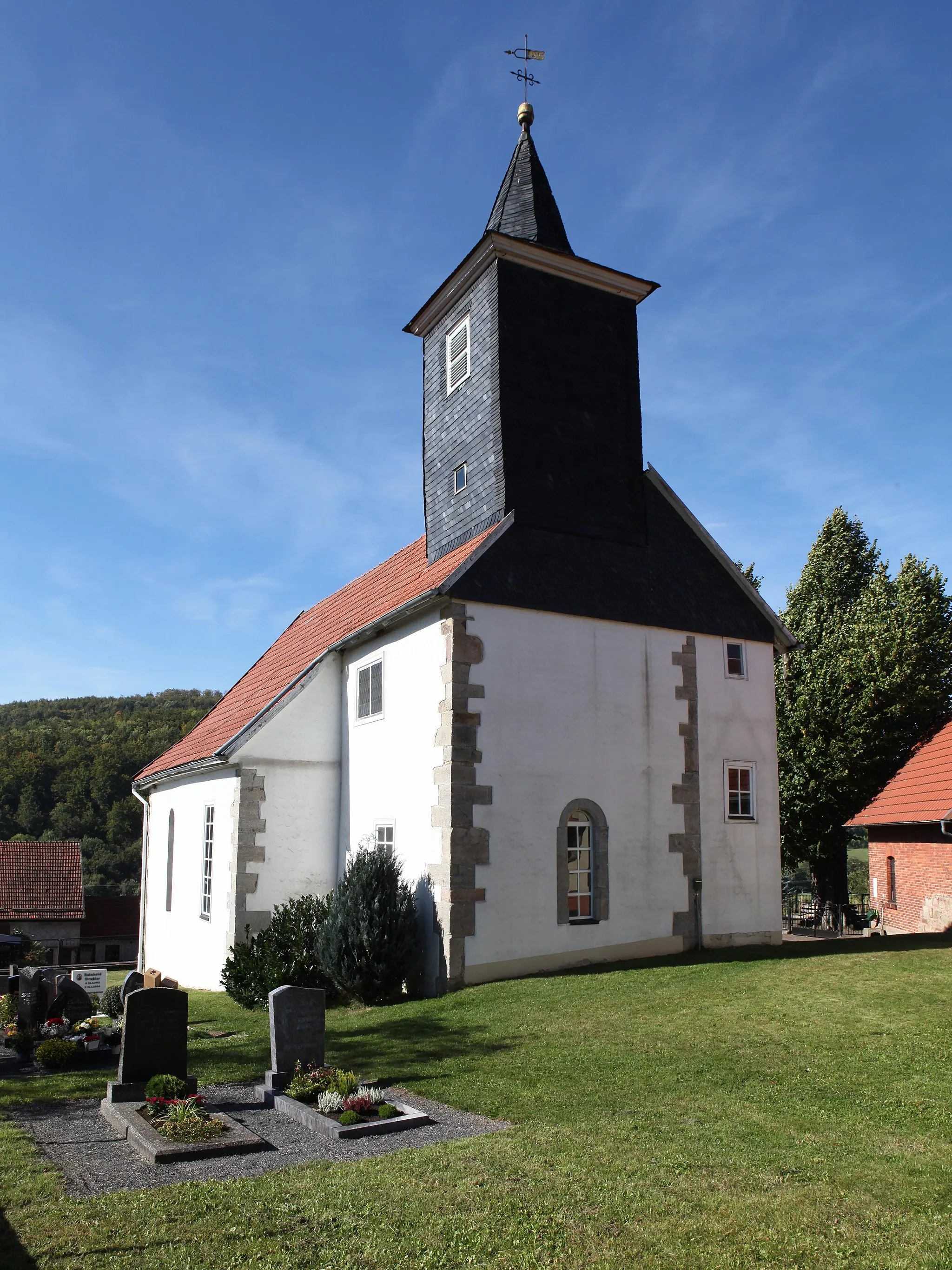 Photo showing: Evangelische Kirche in Melpers, 1587