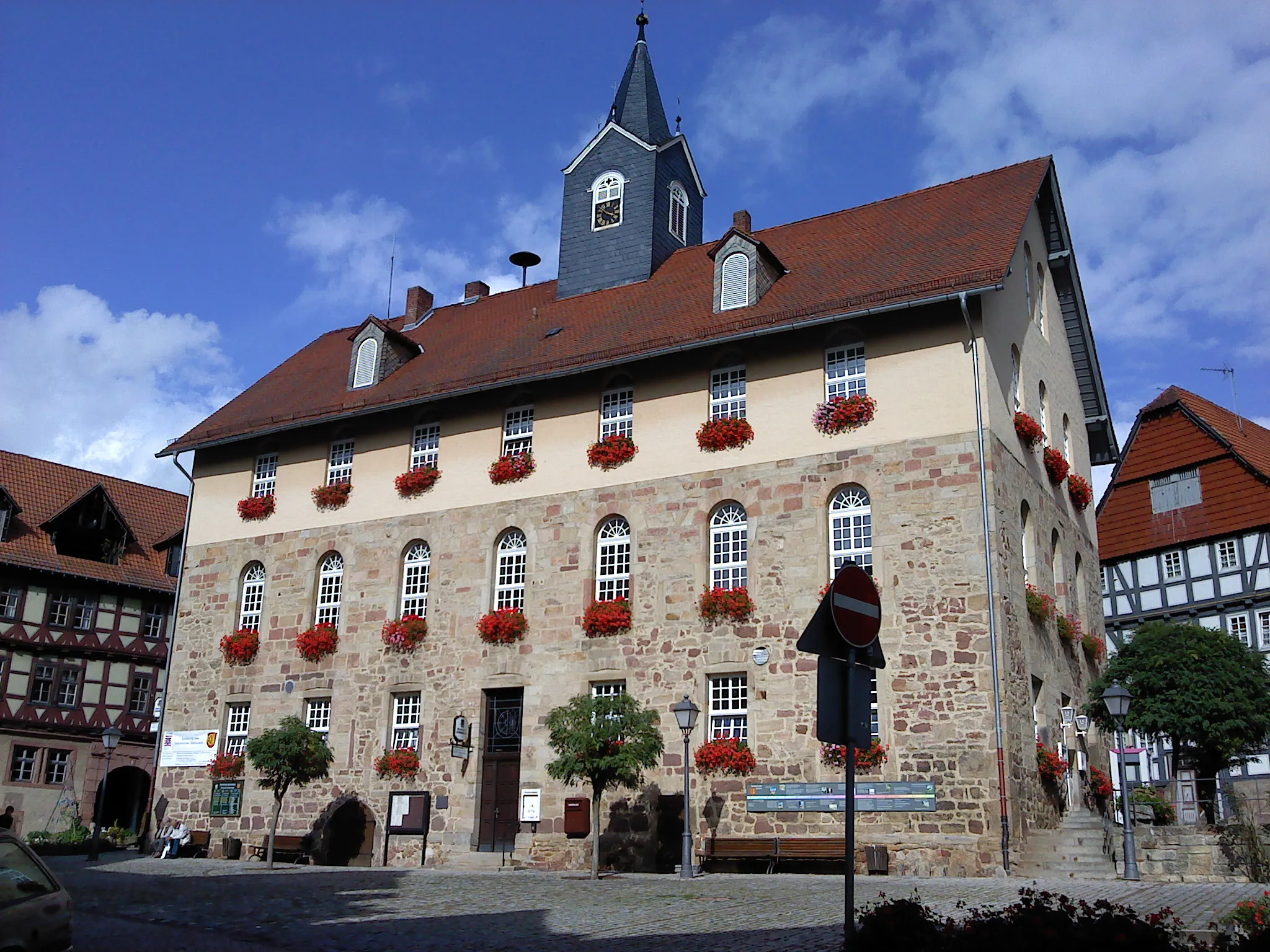 Photo showing: Das Rathaus in Spangenberg