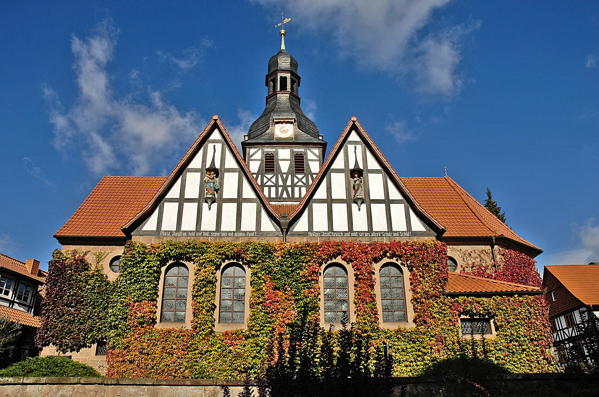 Photo showing: Kirche St. Martin in Mackenrode, Landkreis Eichsfeld, Thüringen