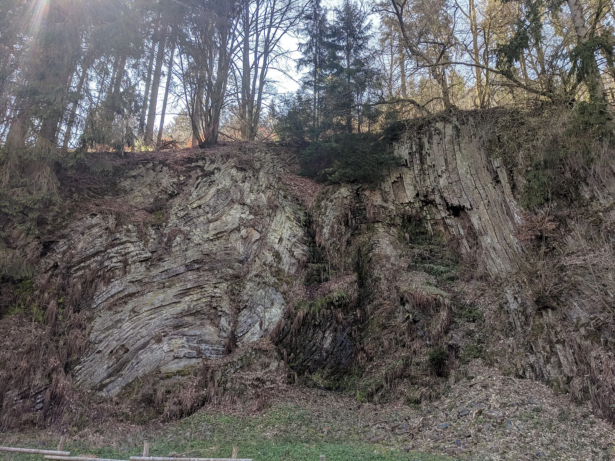 Photo showing: Nationales Geotop bei Beddelhausen