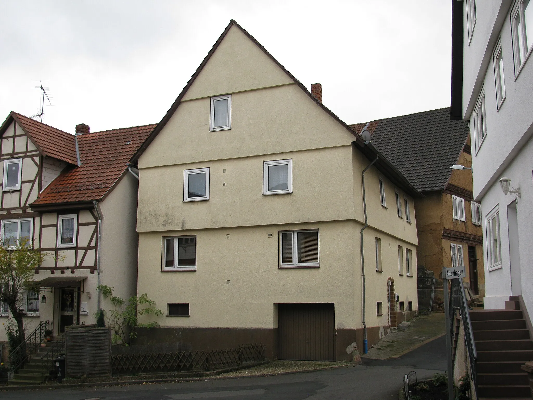 Photo showing: das Haus Graf-Volkwin-Straße 3 in Naumburg