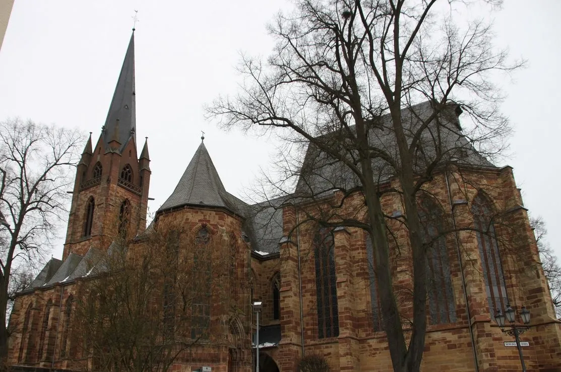 Photo showing: Dies ist die Liebfrauenkirche im hessischen Frankenberg.