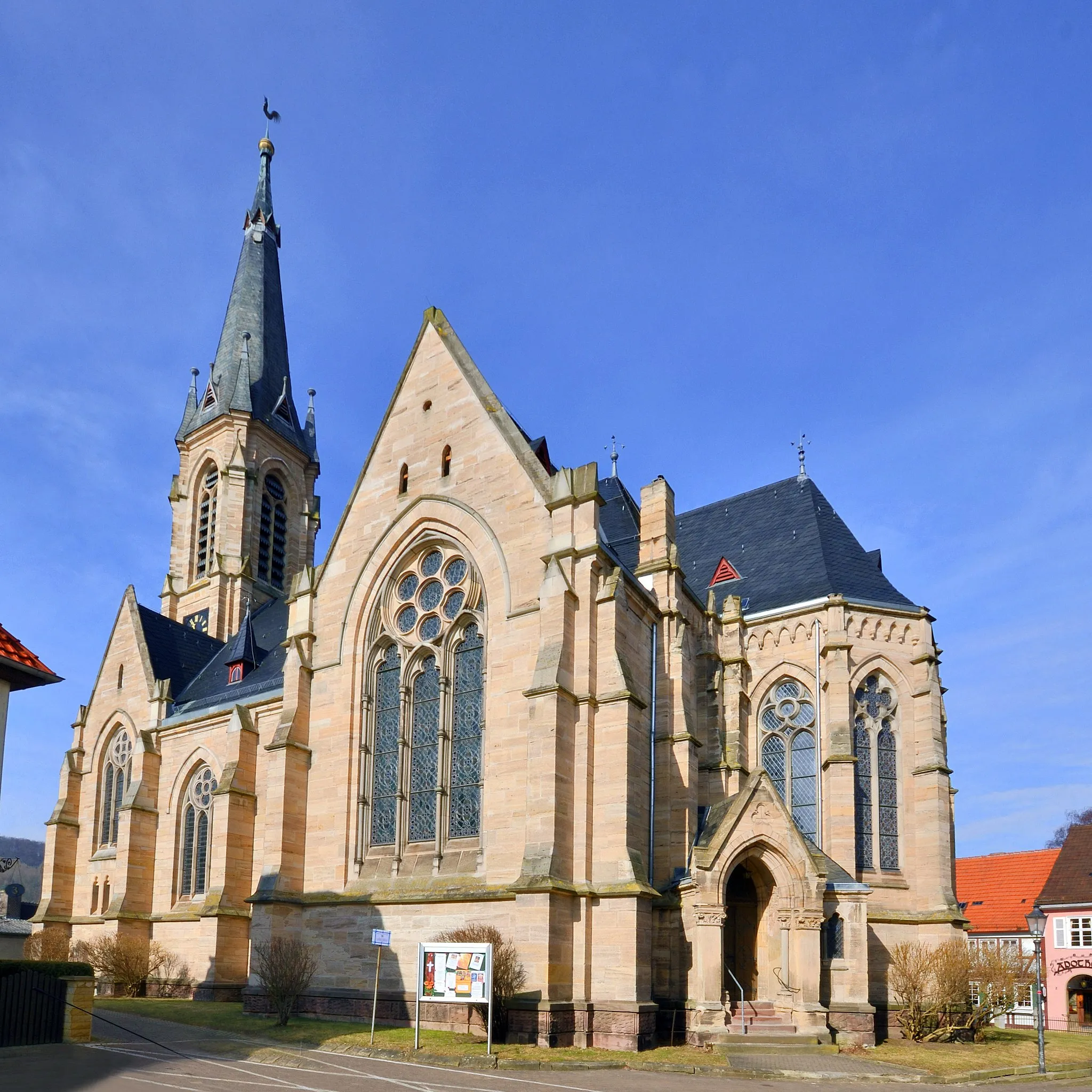 Photo showing: Wanfried ev. Kirche