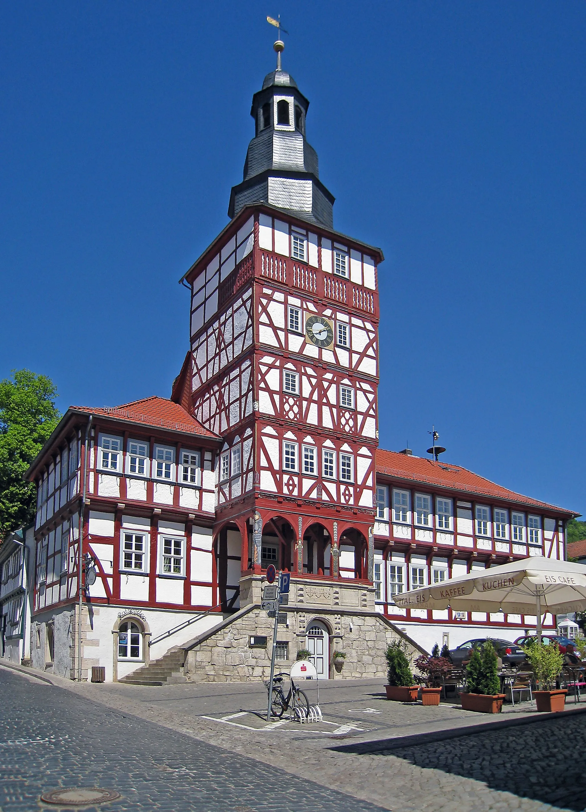 Photo showing: Treffurt Rathaus