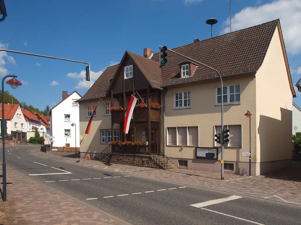 Photo showing: Town hall of the municipality Ronshausen