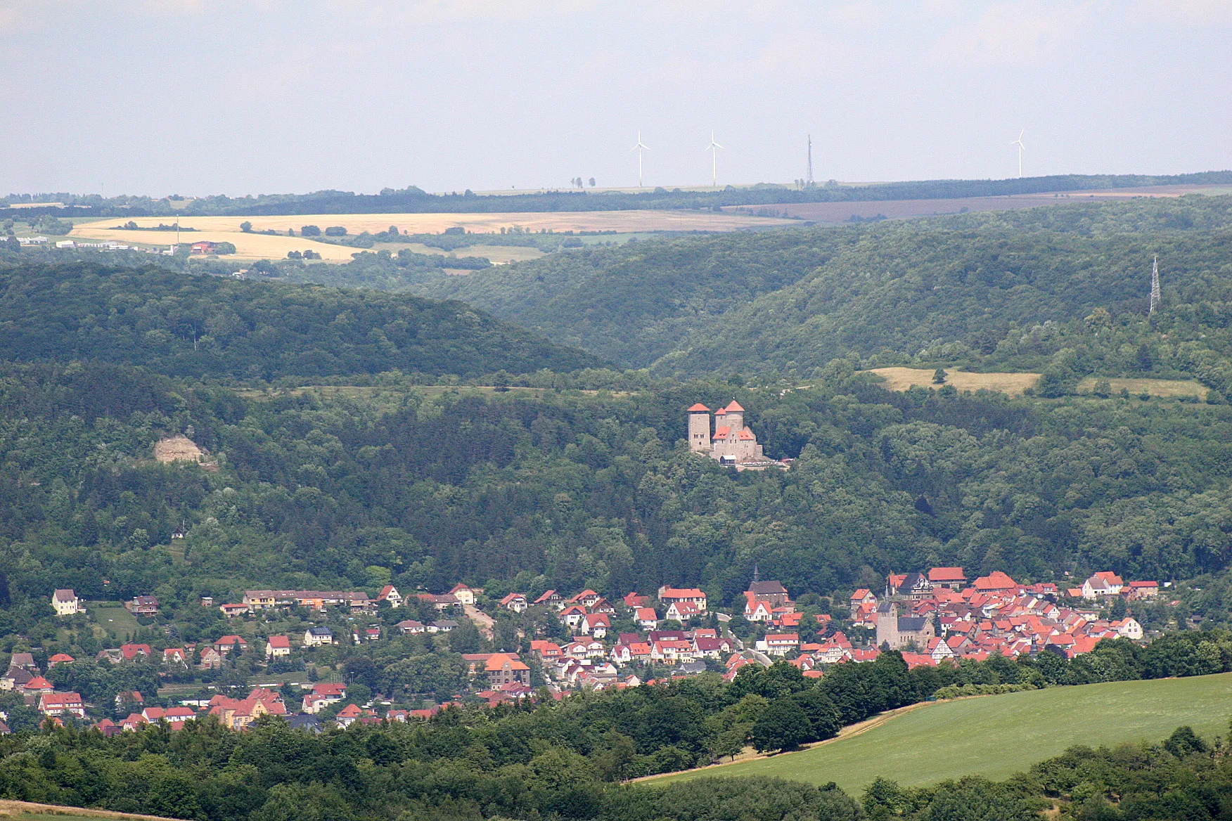 Photo showing: Blick auf Treffurt