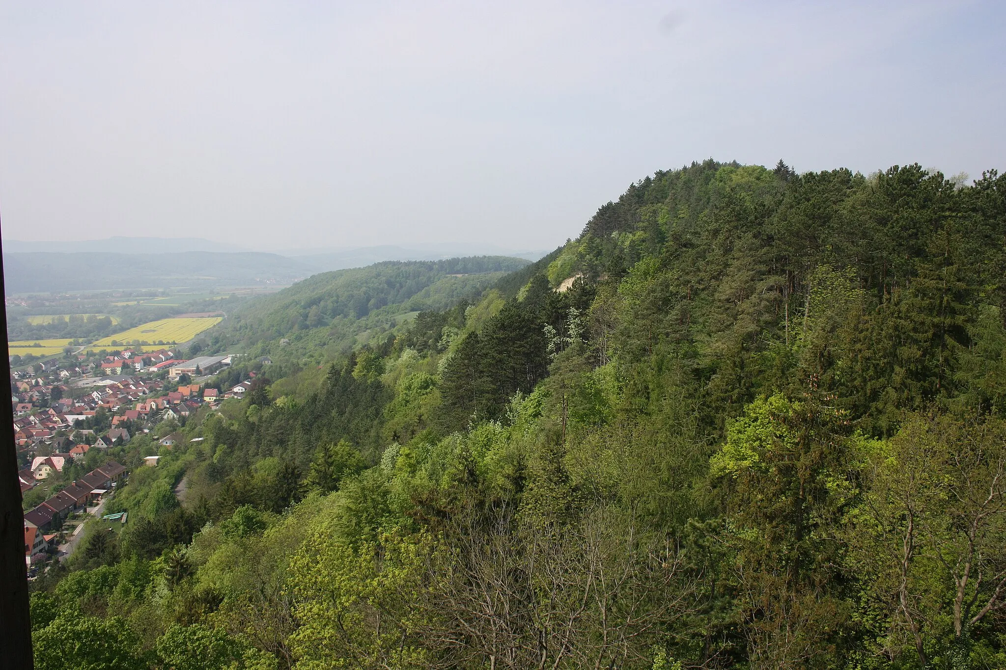 Photo showing: In und um Treffurt an der Werra in Thüringen - die Höhen über den Werratal nach Norden