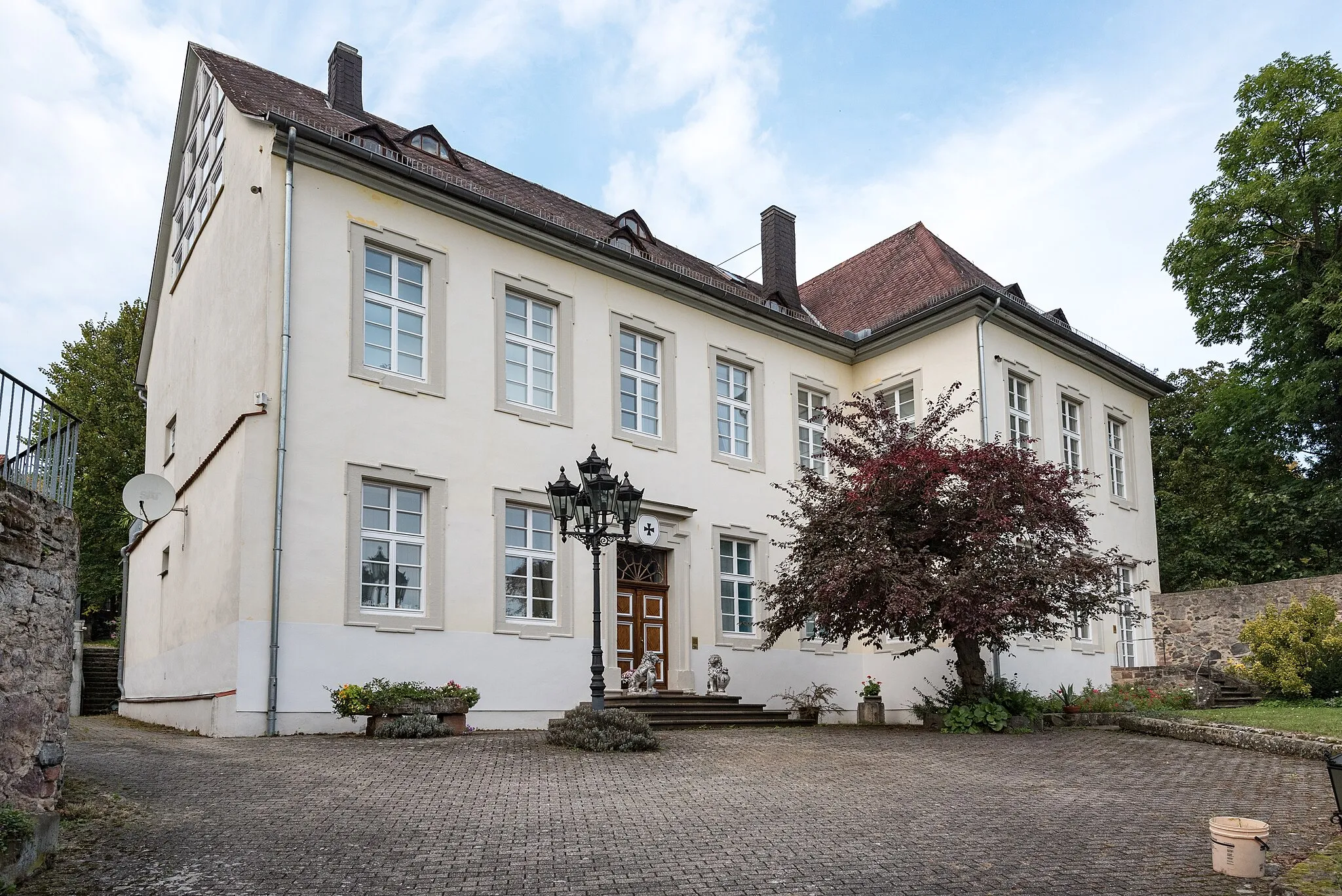 Photo showing: The former house of the Order of the Teutonic Knights in Fritzlar, 2017; today privately owned dwelling