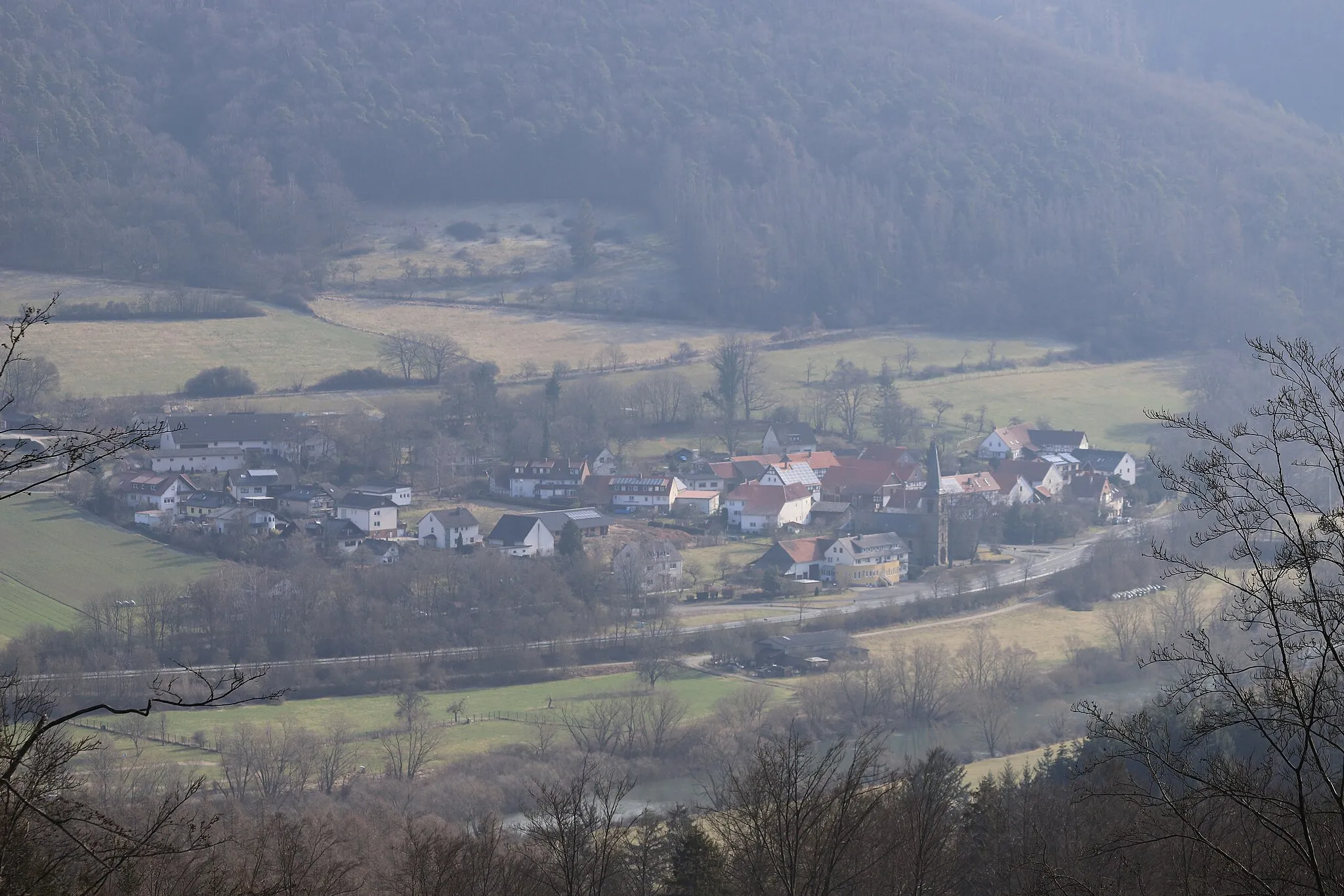 Photo showing: Schmittlotheim in Hessen.