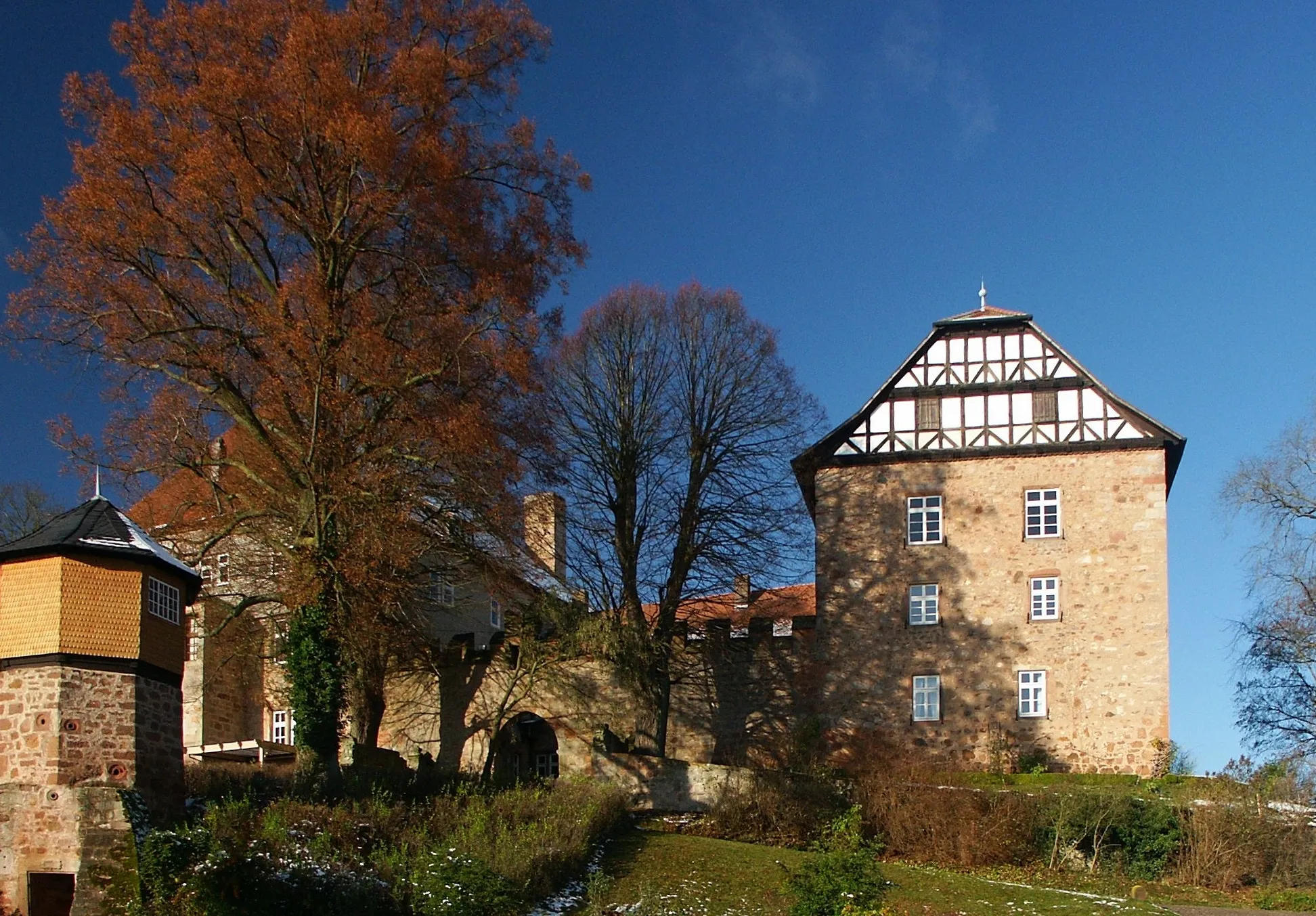 Photo showing: Schloss Ludwigseck in der Gemeinde Ludwigsau