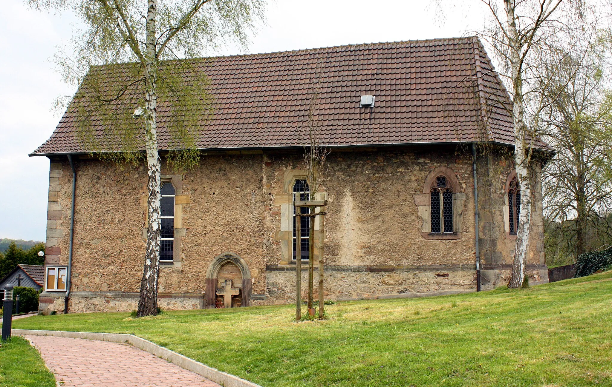 Photo showing: church in Bebra-Asmushausen near Kassel/Hesse
