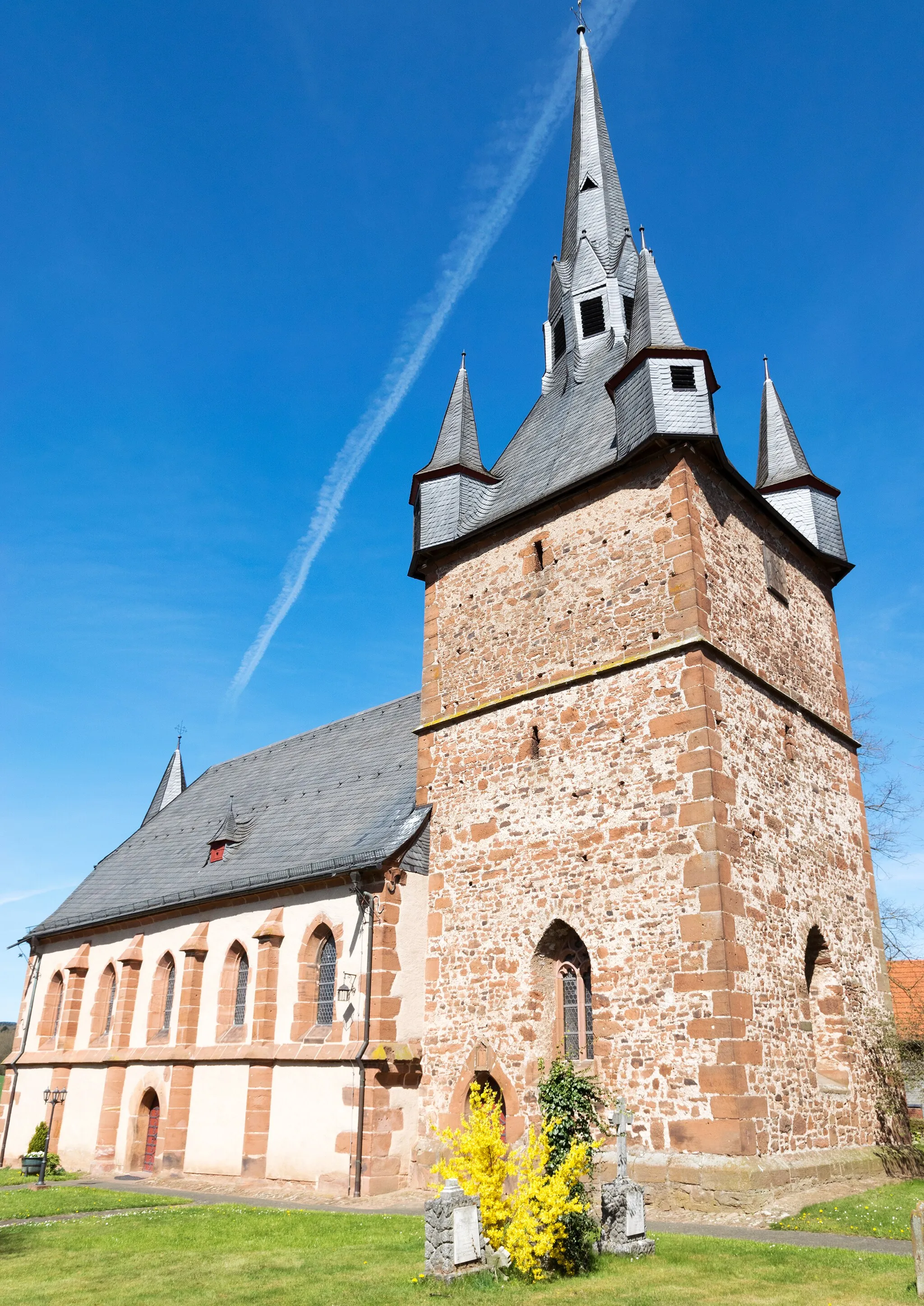 Photo showing: Die ev.-luth. Kirche in Niederasphe