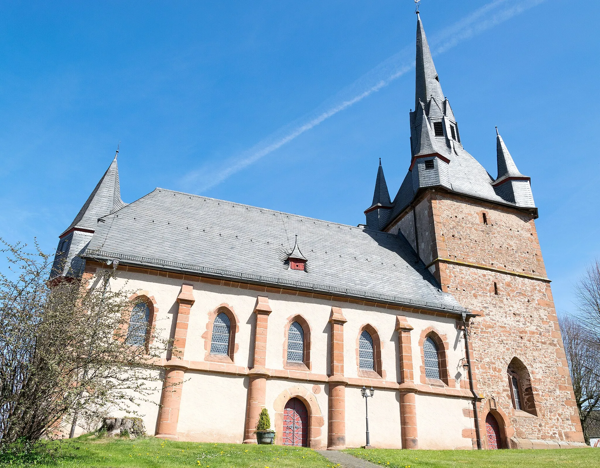 Photo showing: Die ev.-luth. Kirche in Niederasphe