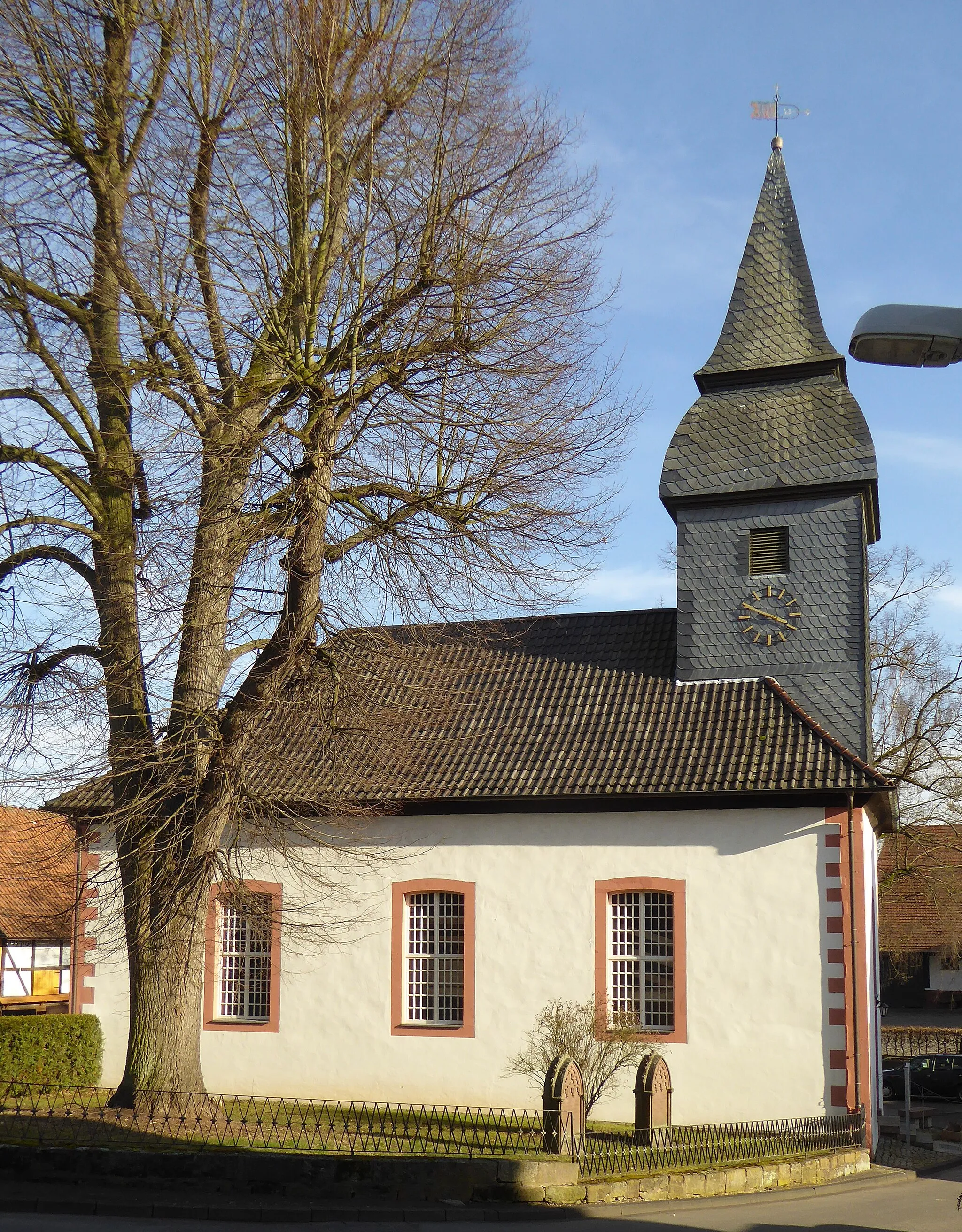 Photo showing: Evangelische Kirche in Ellingerode, Stadt Witzenhausen, Nordhessen