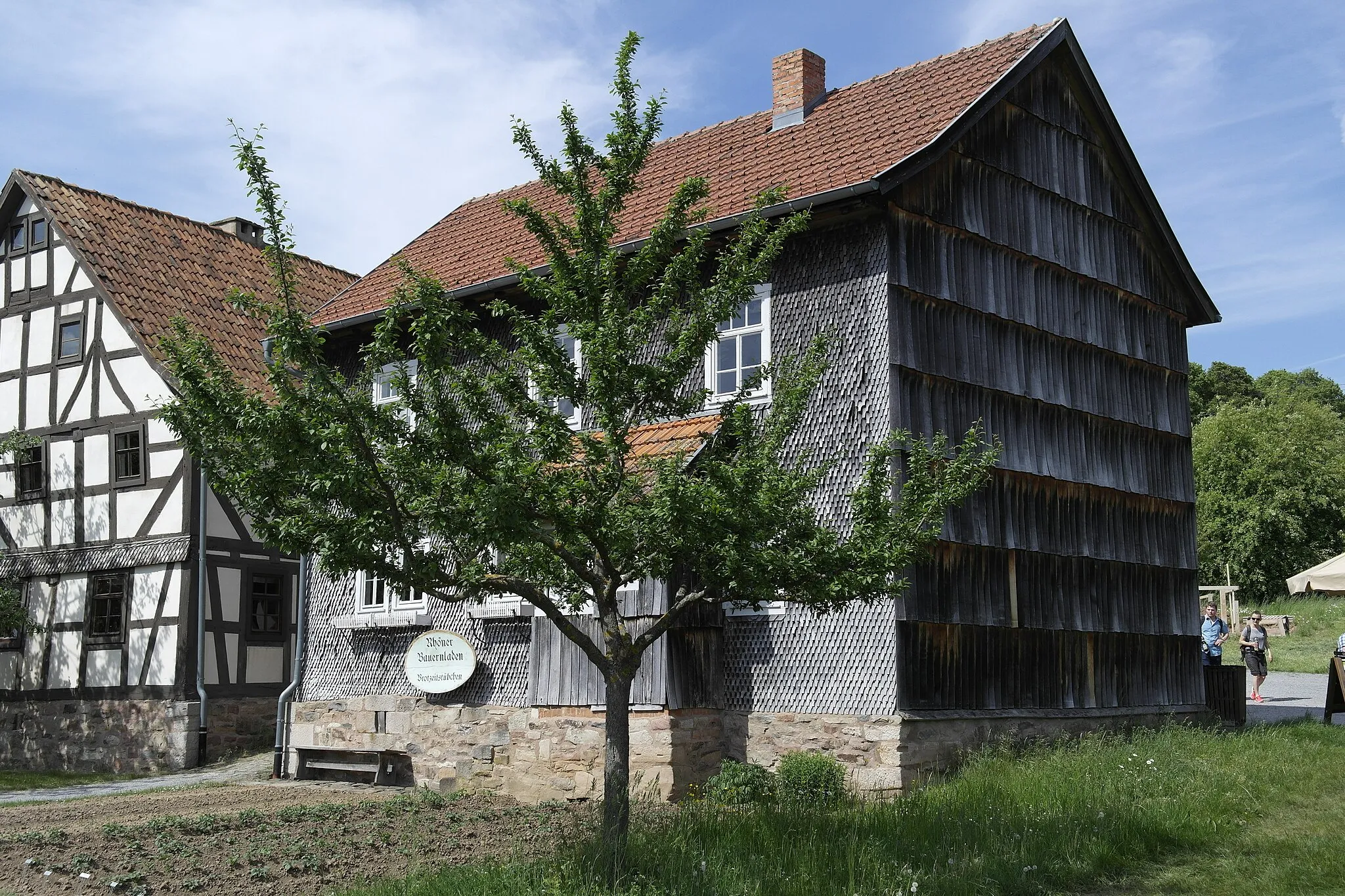 Photo showing: Fränkisches Freilandmuseum Fladungen, Hofstelle aus Oberbernhards