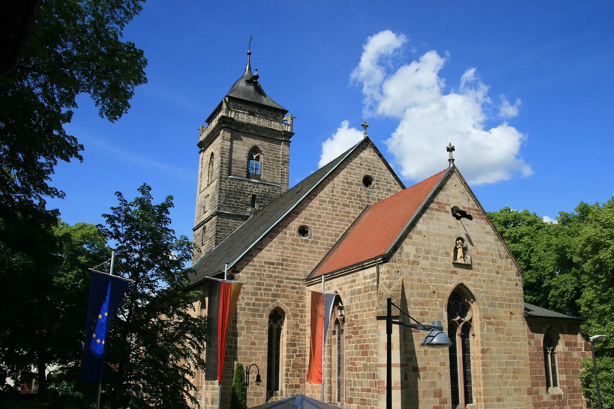 Photo showing: St. Marien-Kirche Volkmarsen