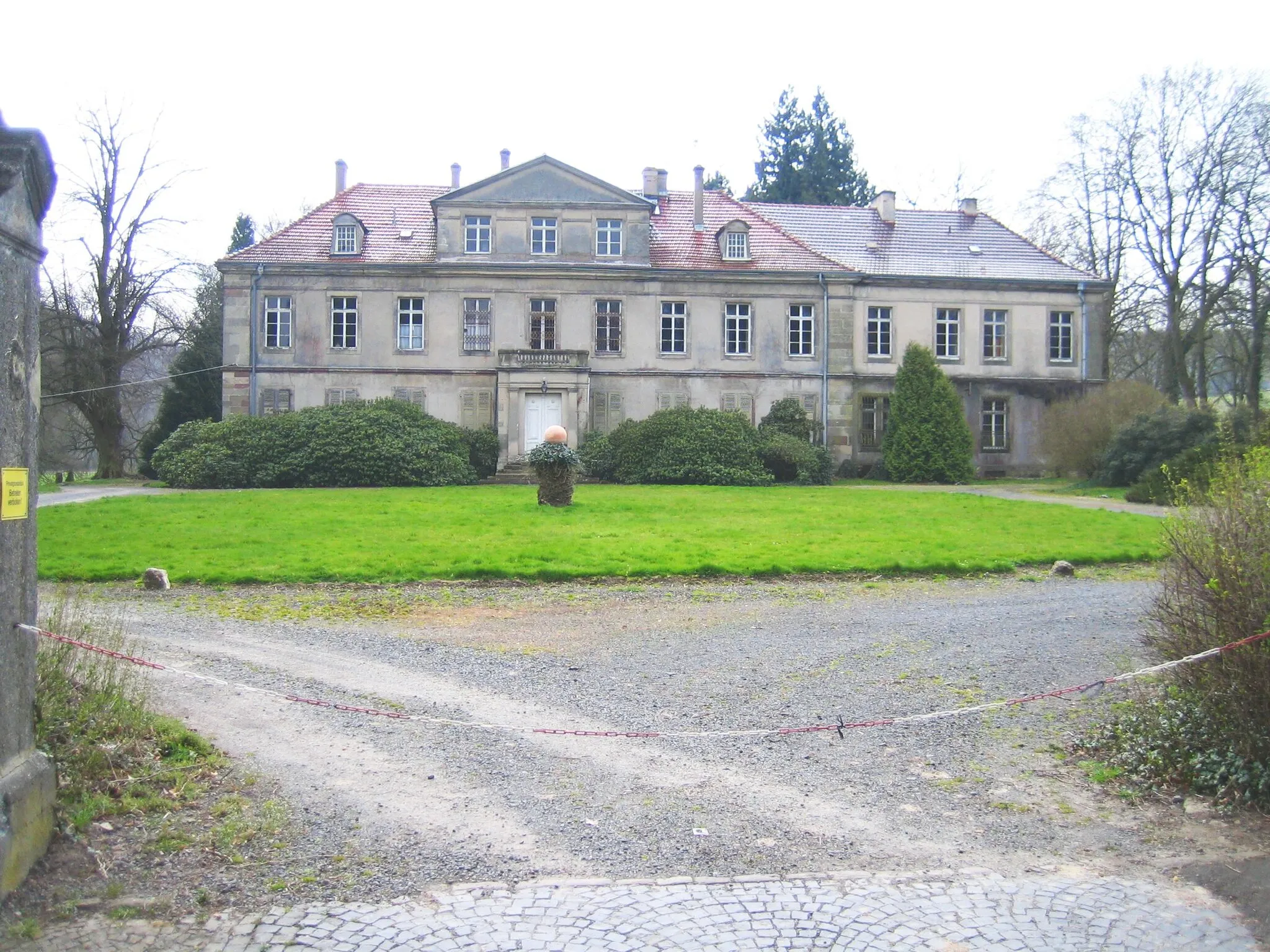 Photo showing: Schloss Laar im Warmetal