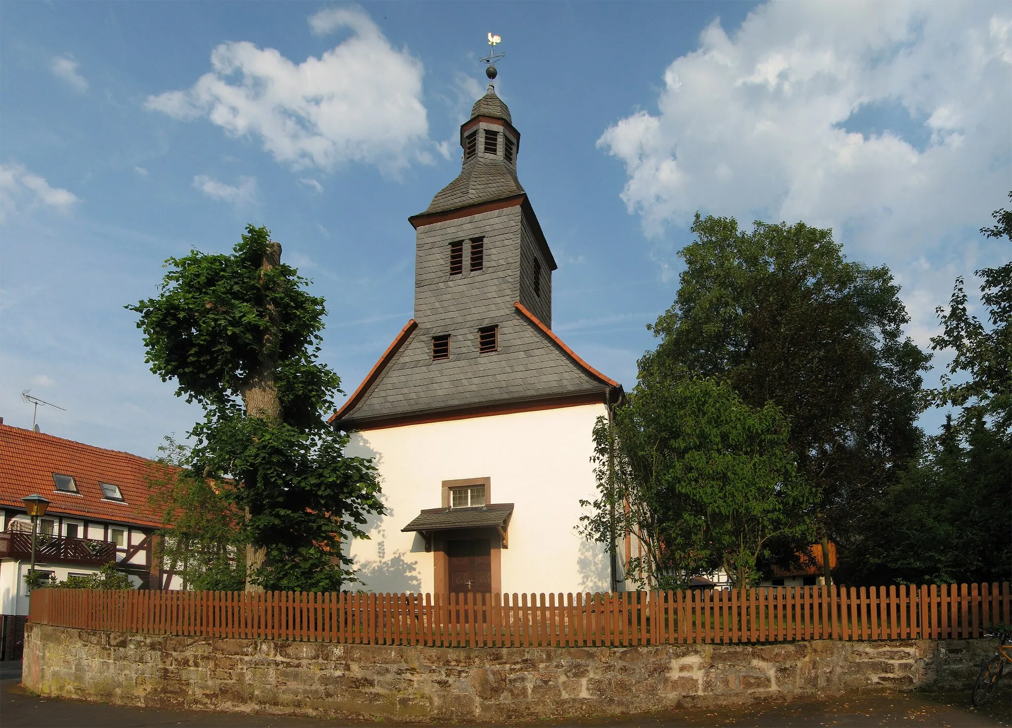 Photo showing: The church of Hatzbach a village in the area of Stadallendorf