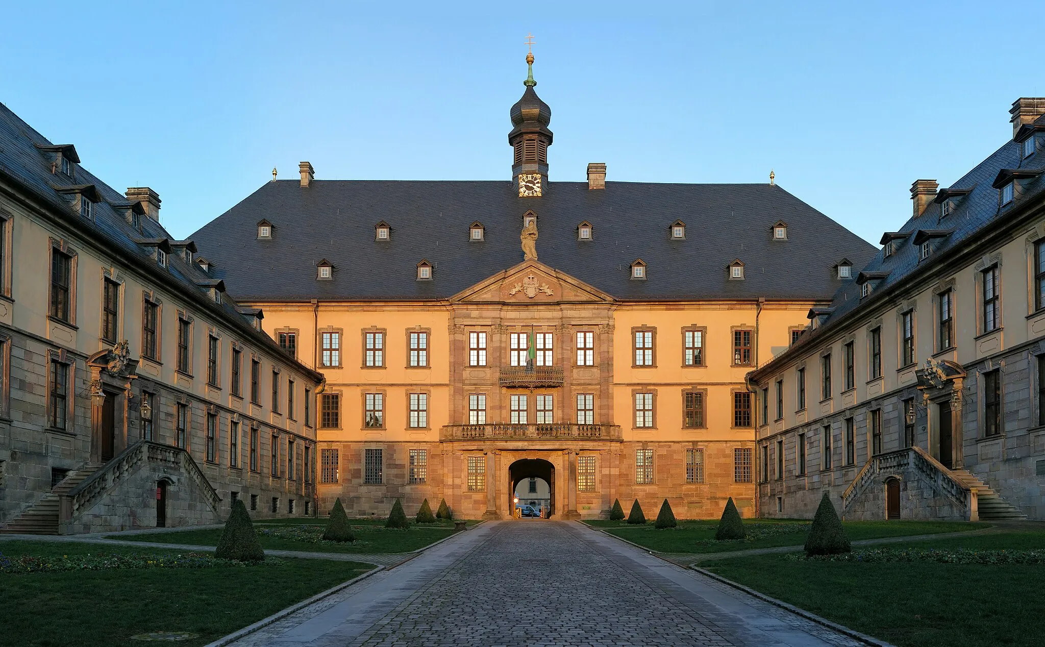 Photo showing: Castle-Palace in Fulda seen from the southwest