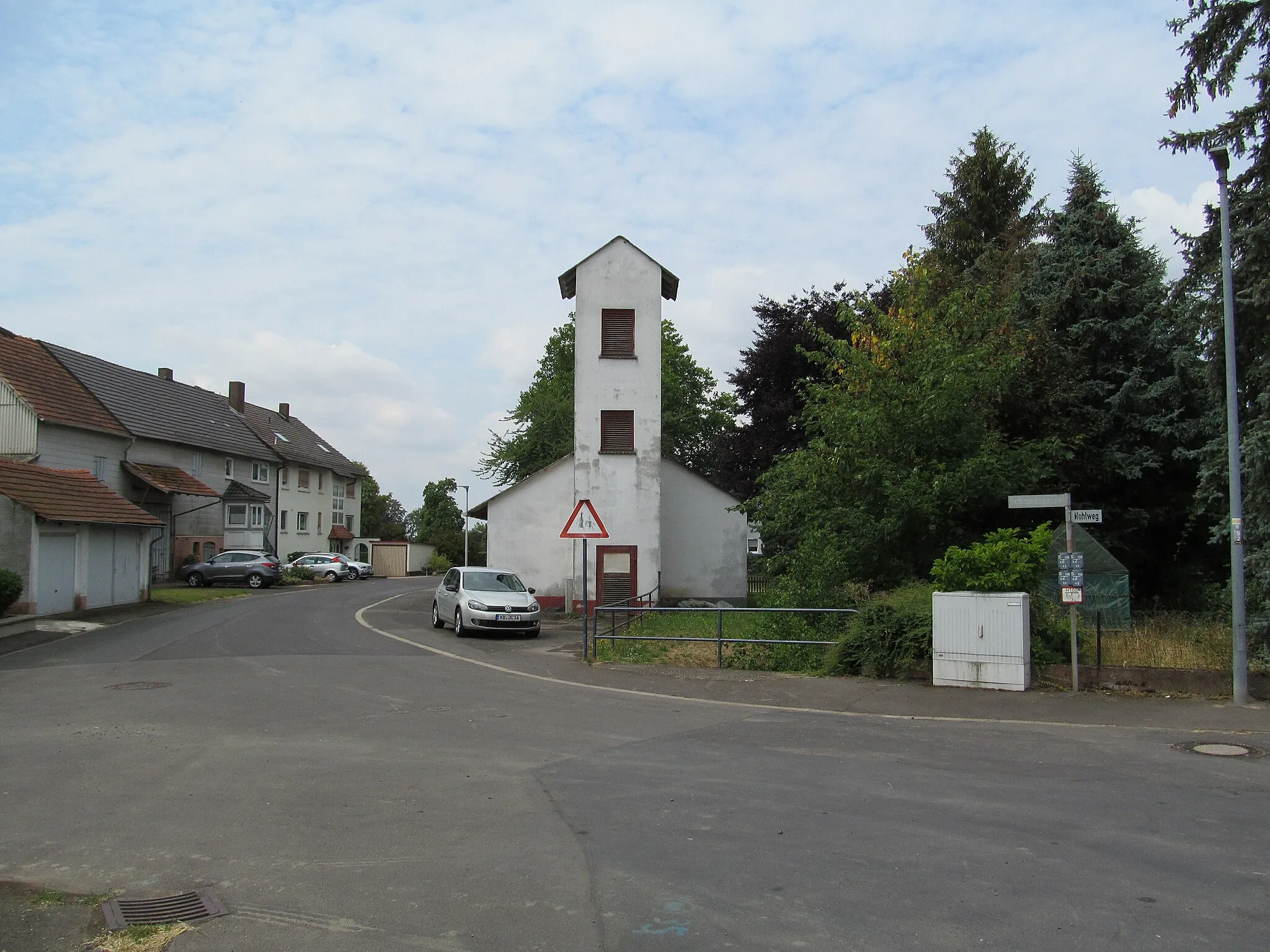 Photo showing: das Gebäude auf dem Grundstück Am Wasser 5 in Seigertshausen ist die alte Feuerwache