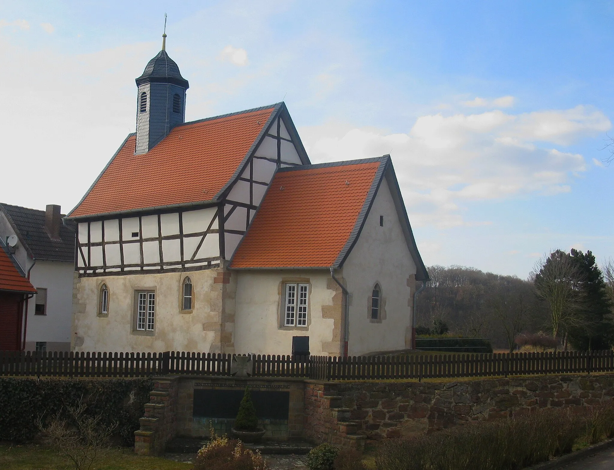 Photo showing: Die Kapelle bei Altenbrunslar