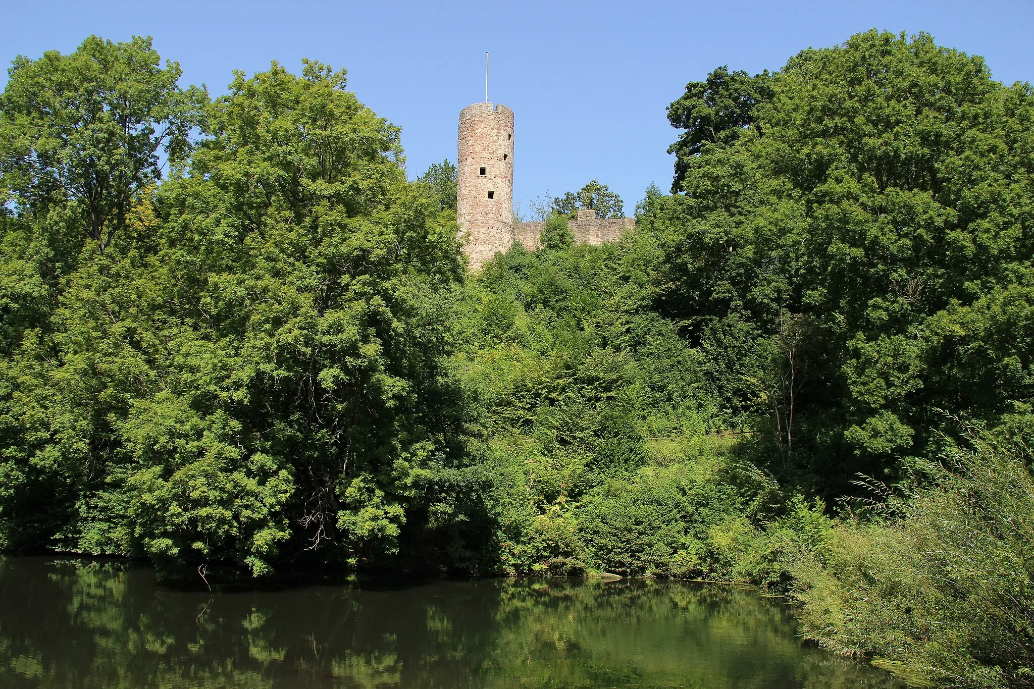 Photo showing: Burgruine Wallenstein