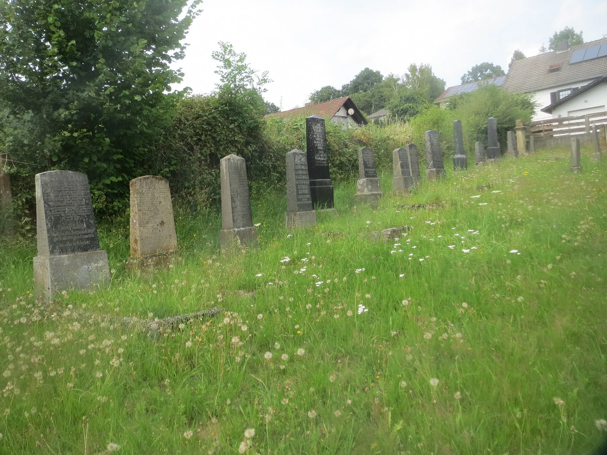 Photo showing: New Jewish cemetery in Harmuthsachsen