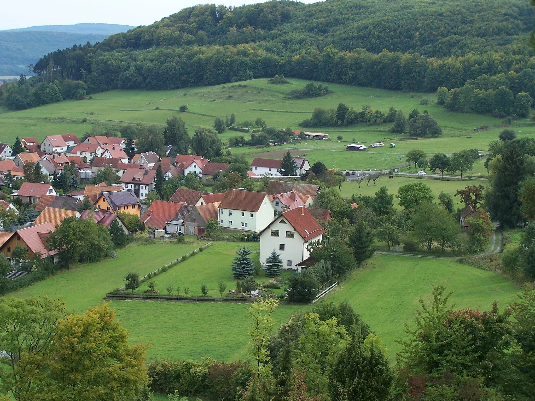 Photo showing: Ansichten und Impressionen von Dermbach, OT Oberalba in der Rhön.
