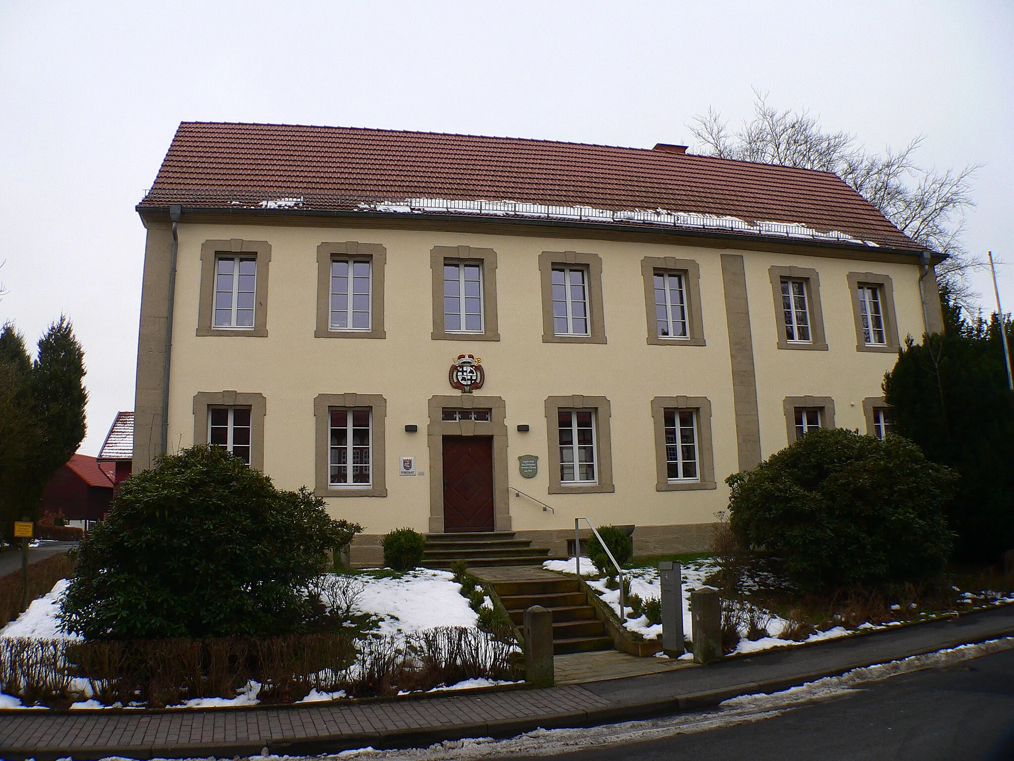 Photo showing: de:Jagdschloss Burghaun in Burghaun, Landkreis Fulda, Hessen.