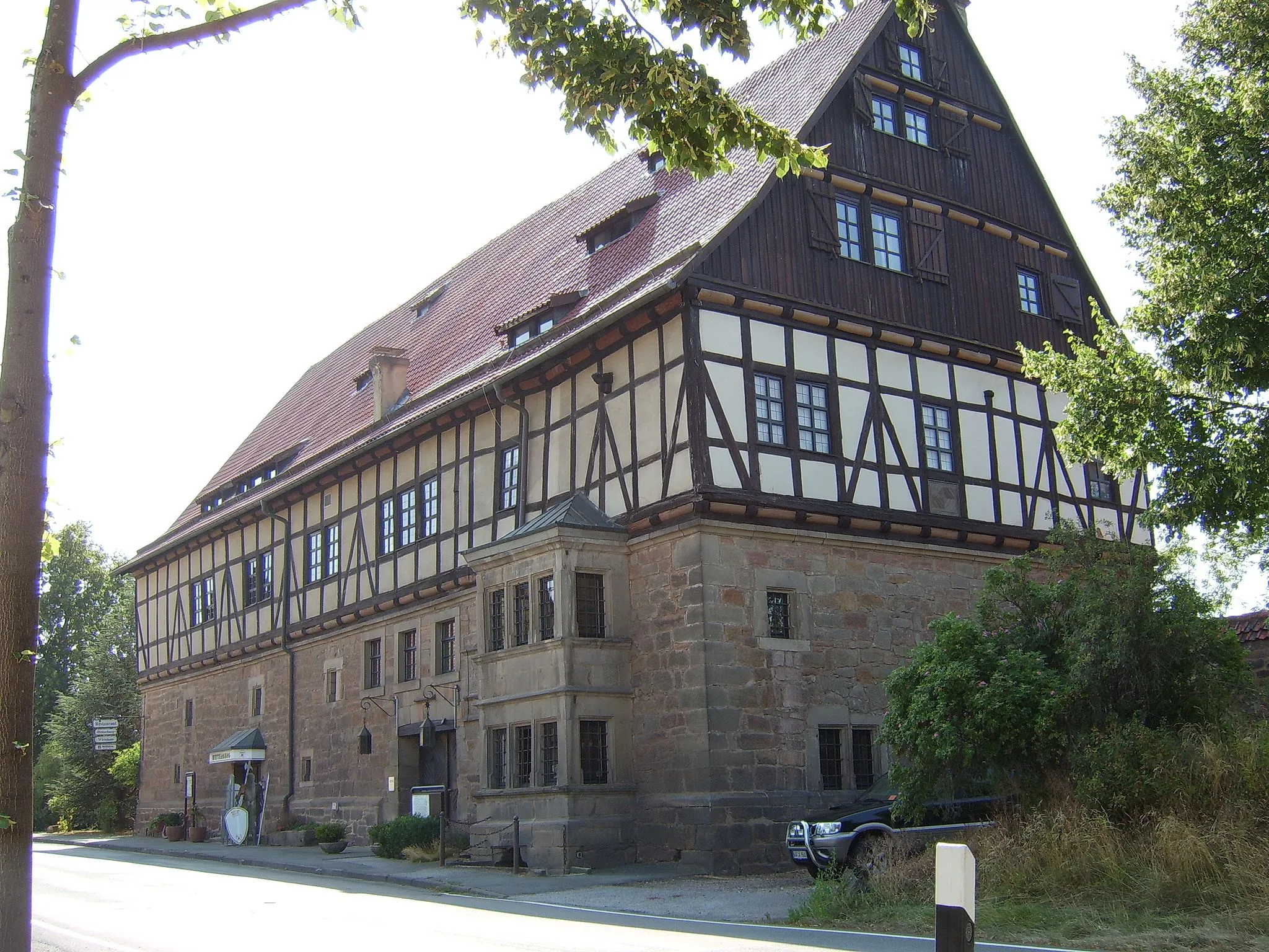 Photo showing: Die Wetterburg bei Bad Arolsen.
