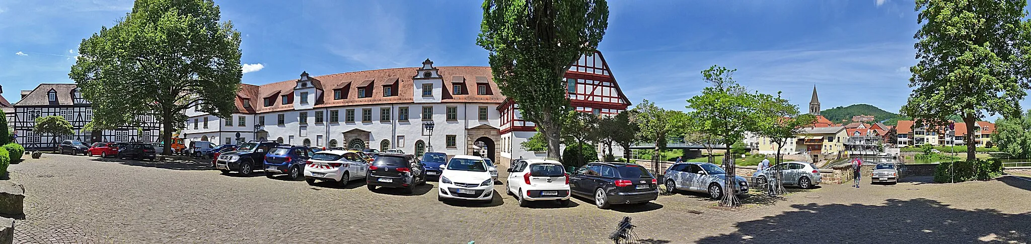 Photo showing: Schloßgasse, Rotenburg an der Fulda