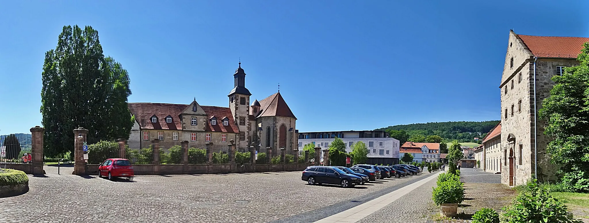 Photo showing: Kloster Haydau (Altmorschen) von Südost