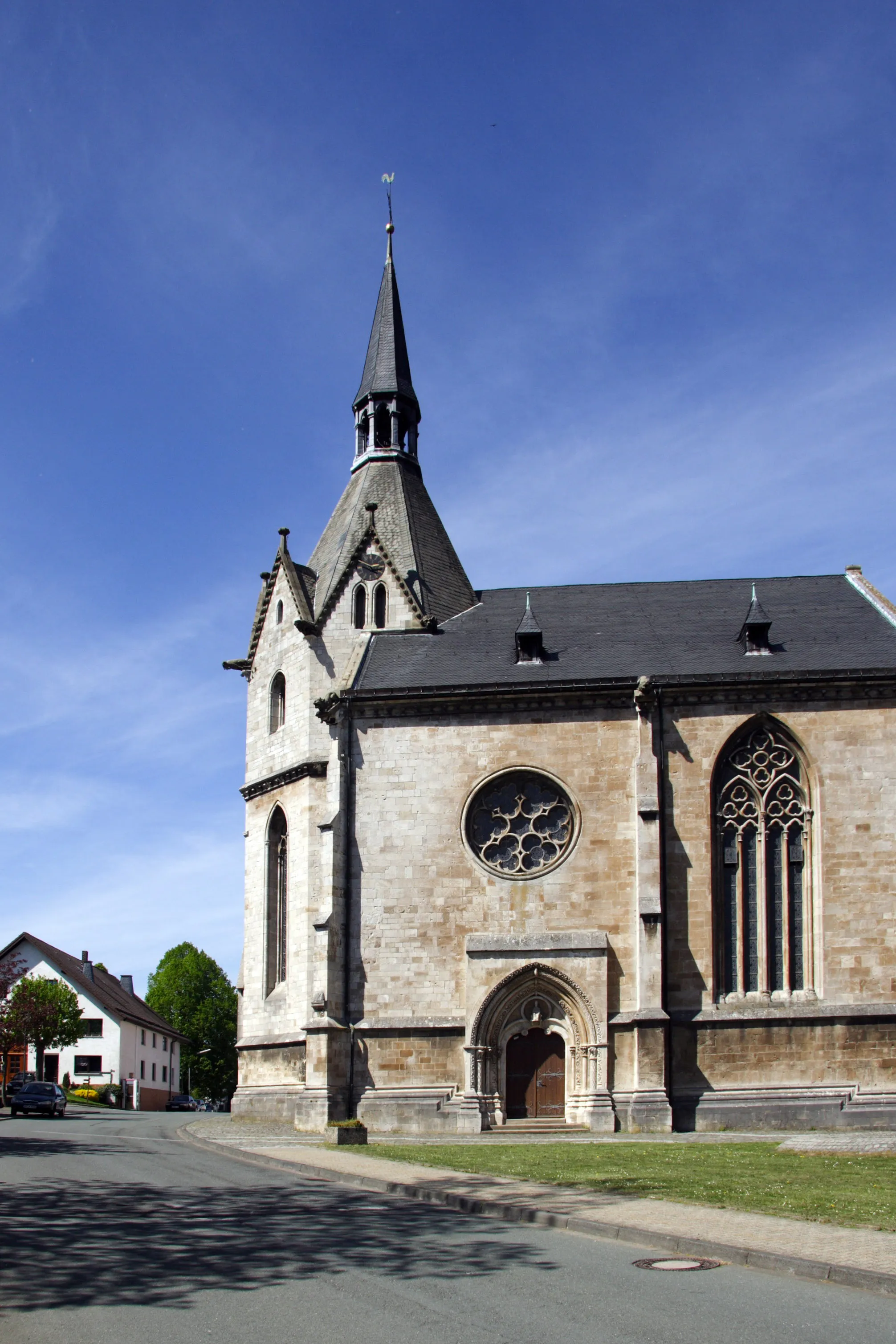 Photo showing: Nikolaikirche in Obermarsberg