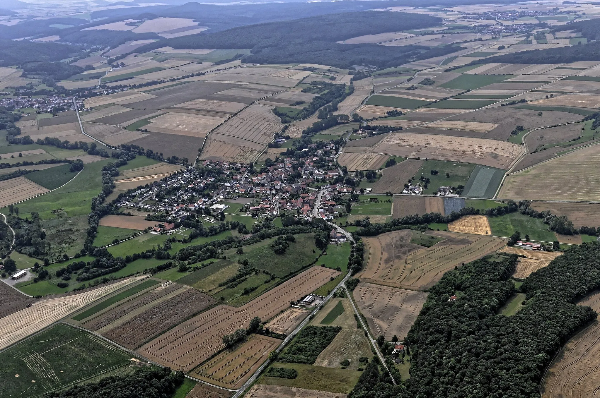 Photo showing: Bilder vom Flug Nordholz-Hammelburg 2015: Niedermeiser